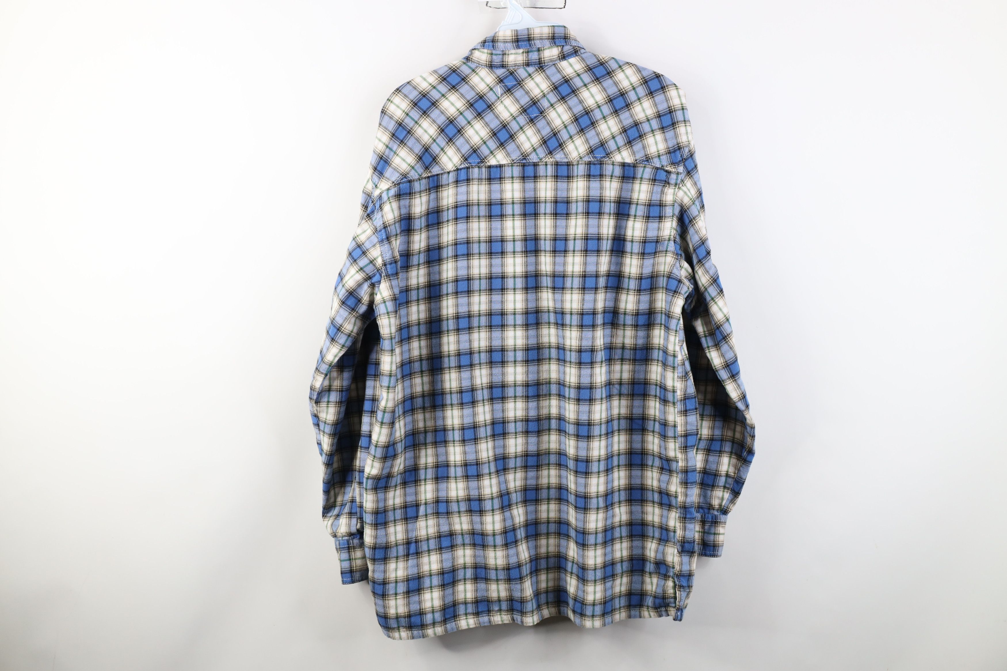 Levi's Vintage 90s Levis Double Pocket Flannel Button Down Shirt Size US M / EU 48-50 / 2 - 10 Thumbnail
