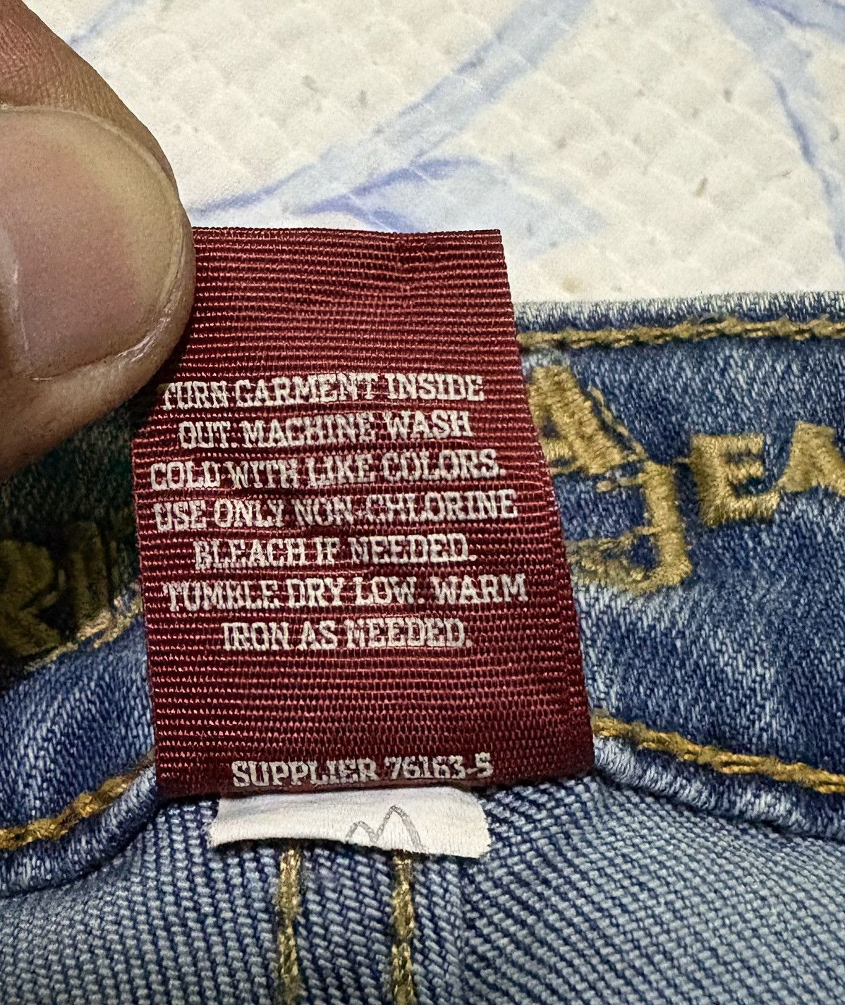 Arizona Jean Co. Arizona Jean Company Streewear Jeans Flared Denim Size US 33 - 17 Thumbnail