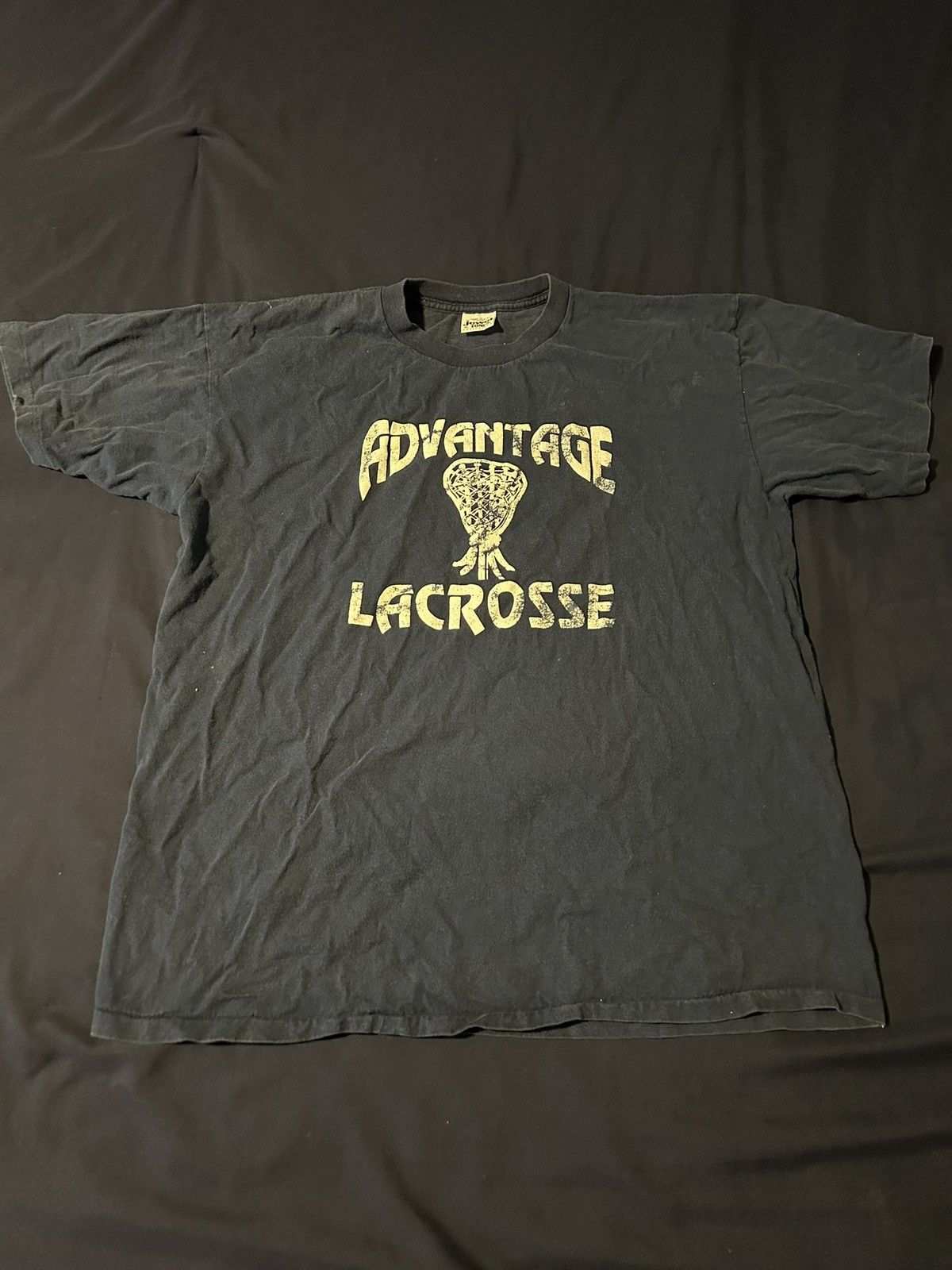 Other Vintage Jewel Tones Advantage Lacrosse Navy T-Shirt #16 Size US XL / EU 56 / 4 - 1 Thumbnail