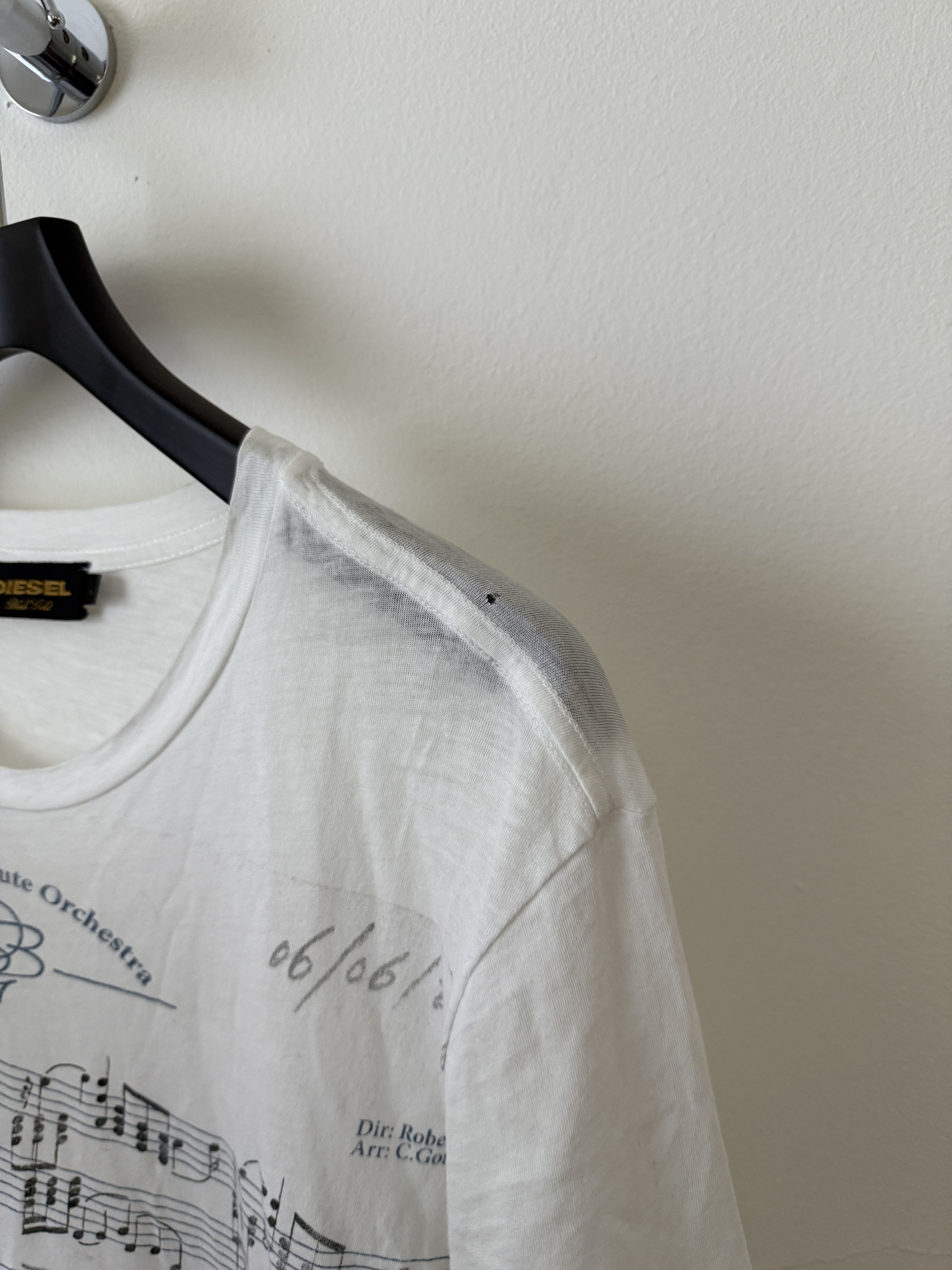 Diesel Black Gold Piano Sheet Music Tee Size US S / EU 44-46 / 1 - 9 Thumbnail