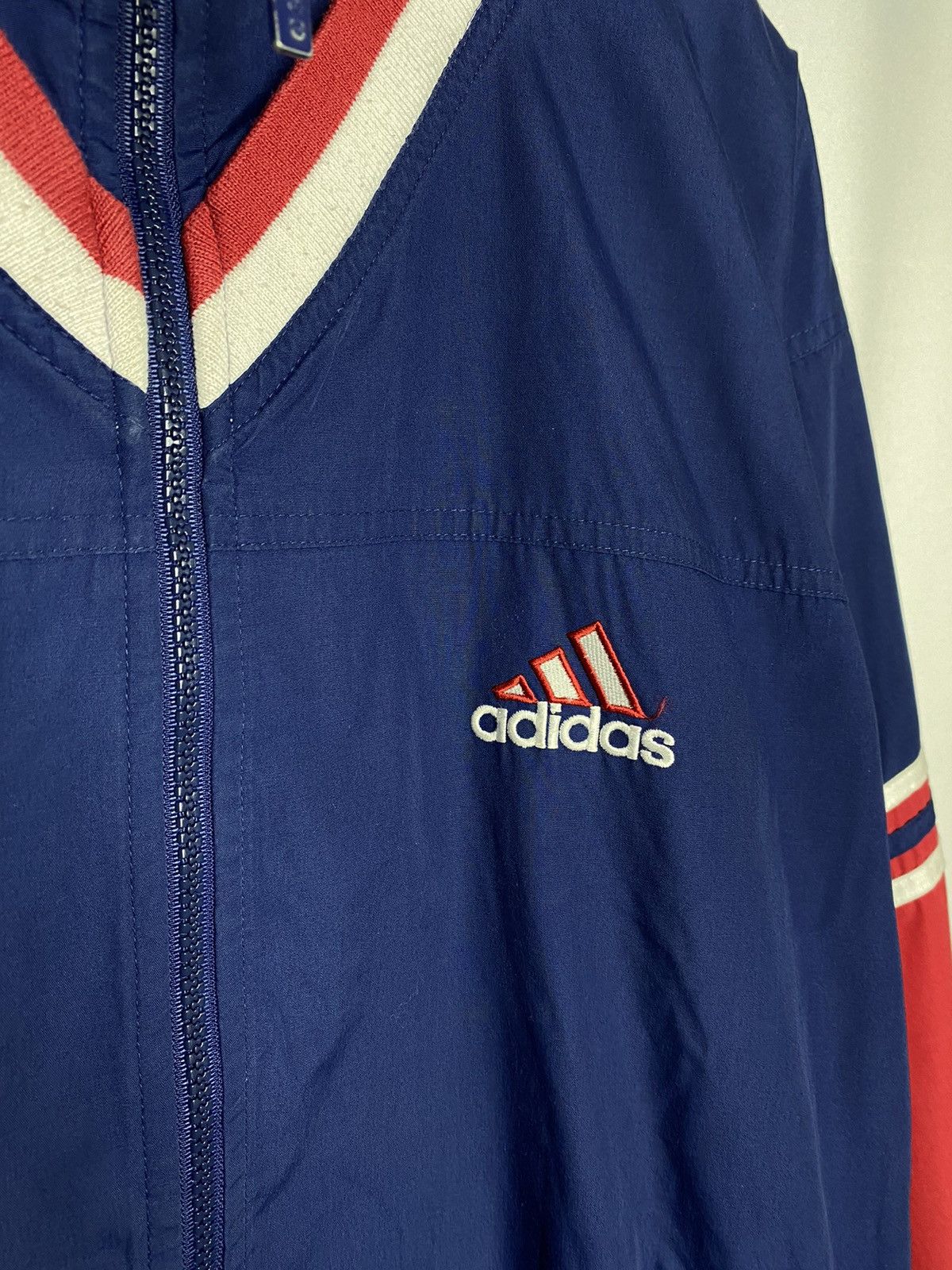 Adidas × Vintage 🚀Vintage Adidas Originals Big Logo Full Zip Jacket 🚀 Size US M / EU 48-50 / 2 - 7 Thumbnail
