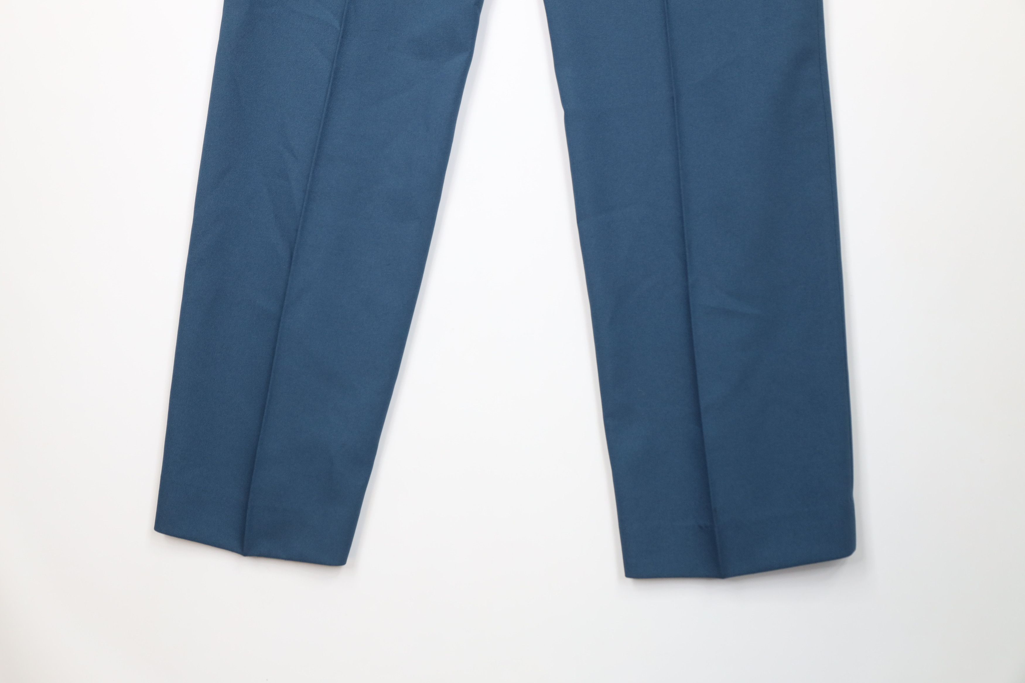 Vintage Vintage 70s Streetwear Flared Wide Leg Chino Pants Blue USA Size US 34 / EU 50 - 15 Thumbnail