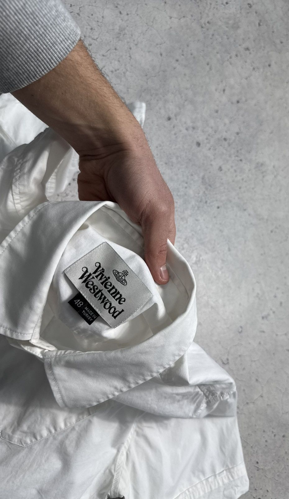 Vivienne Westwood Vivienne Westwood Luxury Short Sleeve Button Up Shirt White Size US M / EU 48-50 / 2 - 8 Thumbnail