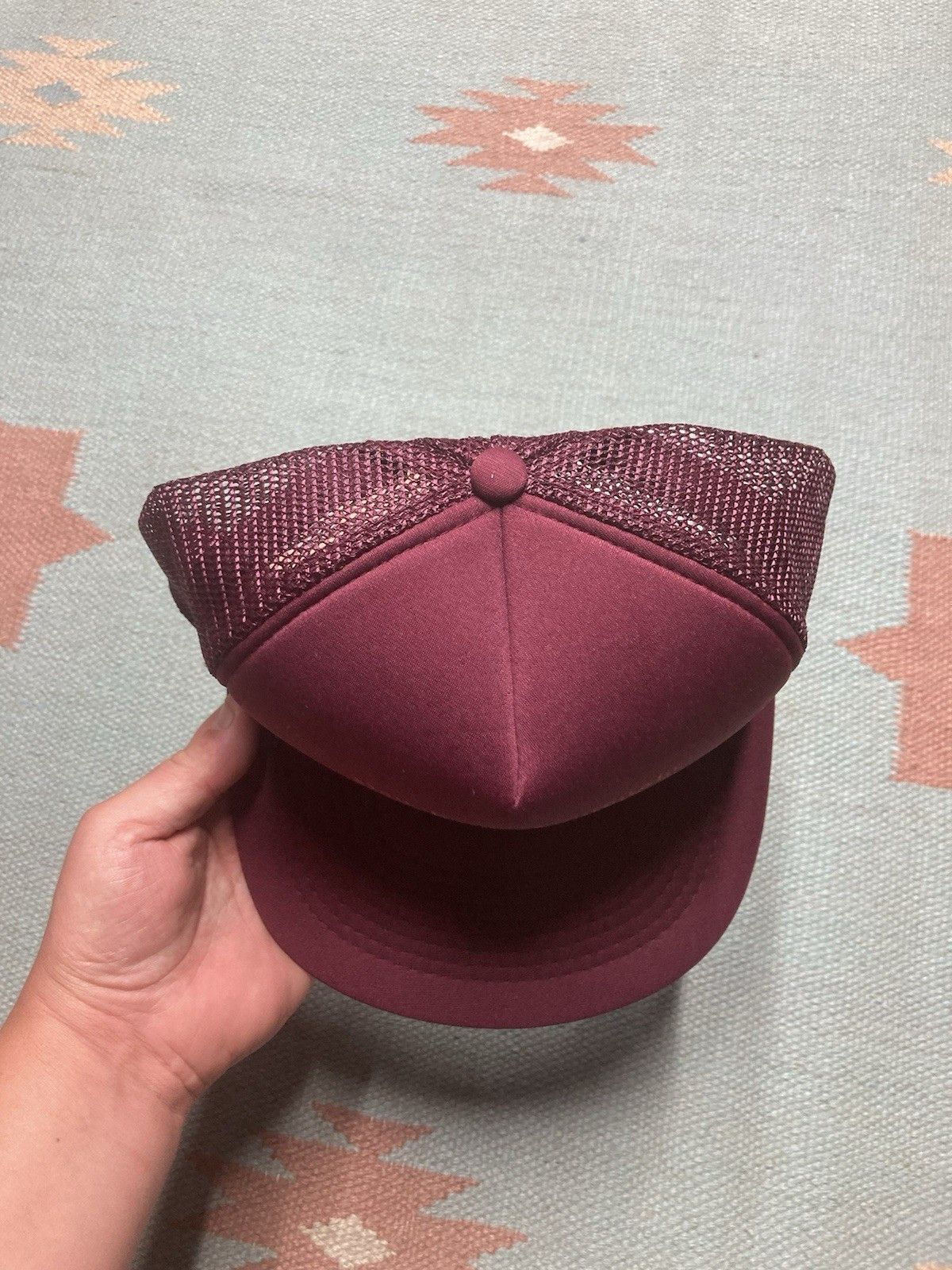 Vintage Vtg trucker hat mistaken me someone who gives a S#!T funny Size ONE SIZE - 3 Thumbnail