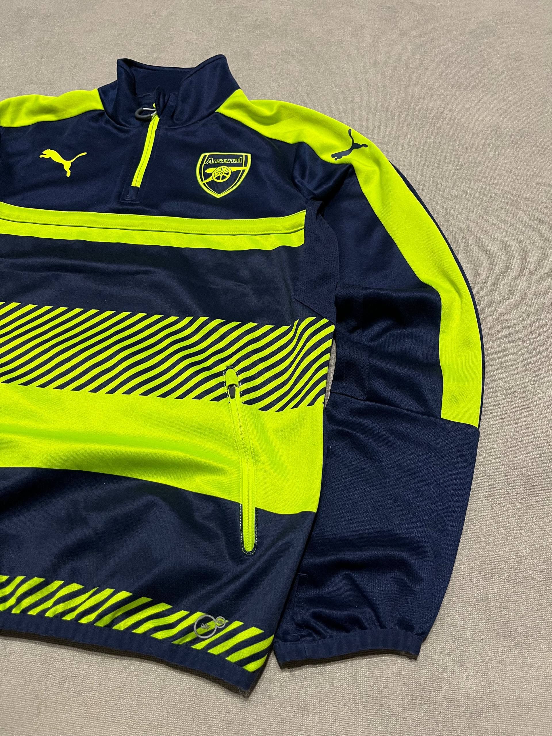 Puma Puma Arsenal 16/17 Training Jacket 1/4 Track Top Jersey Sz S Size US S / EU 44-46 / 1 - 3 Thumbnail