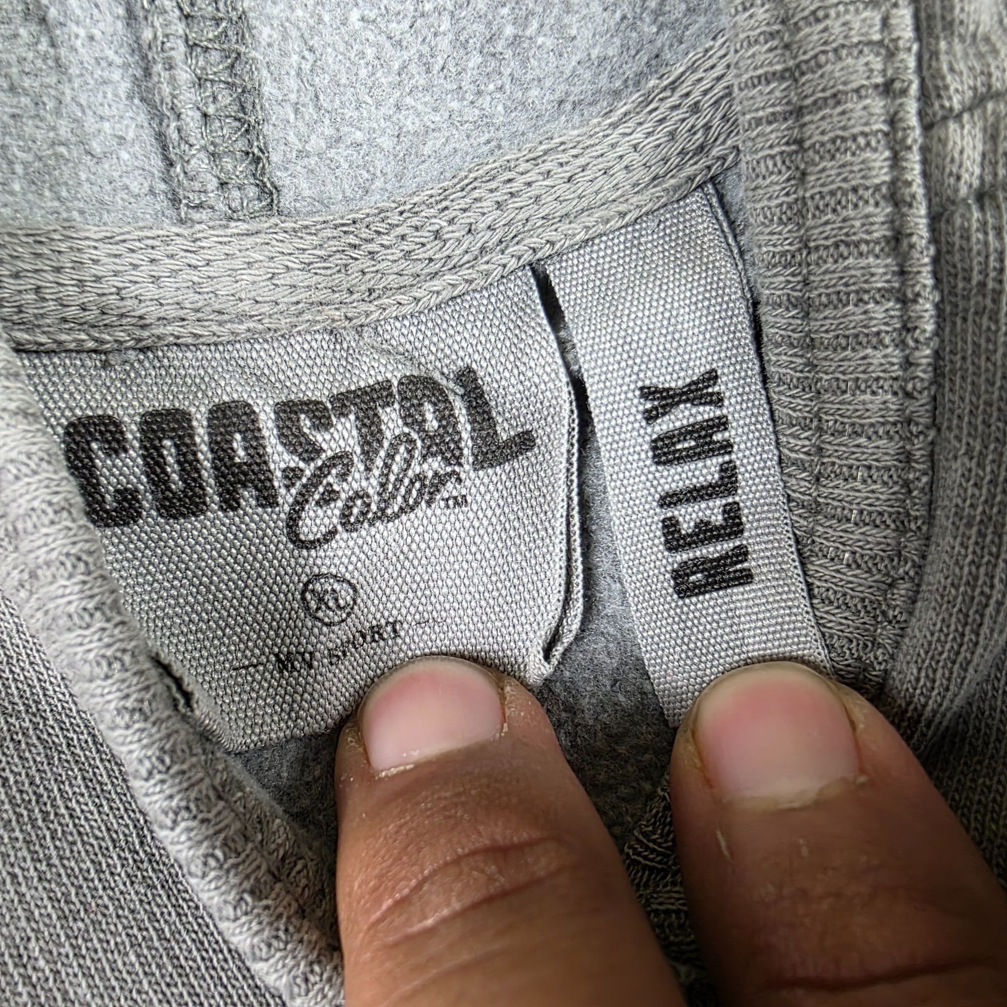 Other Coastal Color Relax Mens XL Gray Hoodie Bear Graphic Lake Ar Size US L / EU 52-54 / 3 - 3 Thumbnail