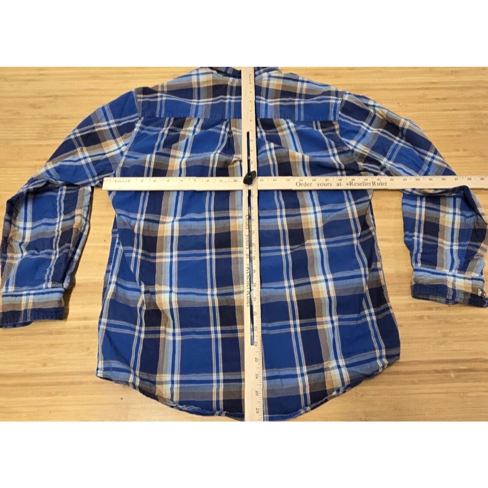 Carhartt Carhartt Shirt Men’s Long Sleeve Plaid Loose Fit Small Blue Mens Size US S / EU 44-46 / 1 - 7 Thumbnail
