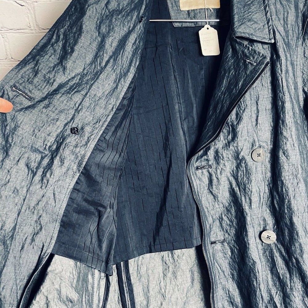Robert Graham New $798 Robert Graham Woodlawn Jacket Indigo Cotton Size M Size US M / EU 48-50 / 2 - 6 Thumbnail