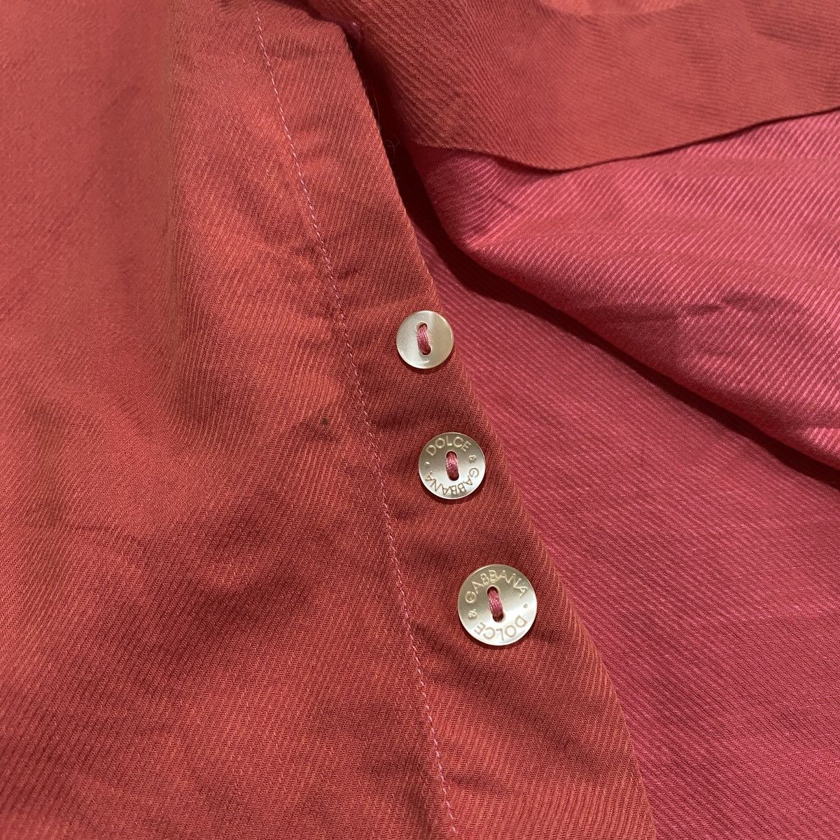 Dolce & Gabbana Vintage Dolce gabbana orange button up shirt Size US M / EU 48-50 / 2 - 6 Thumbnail