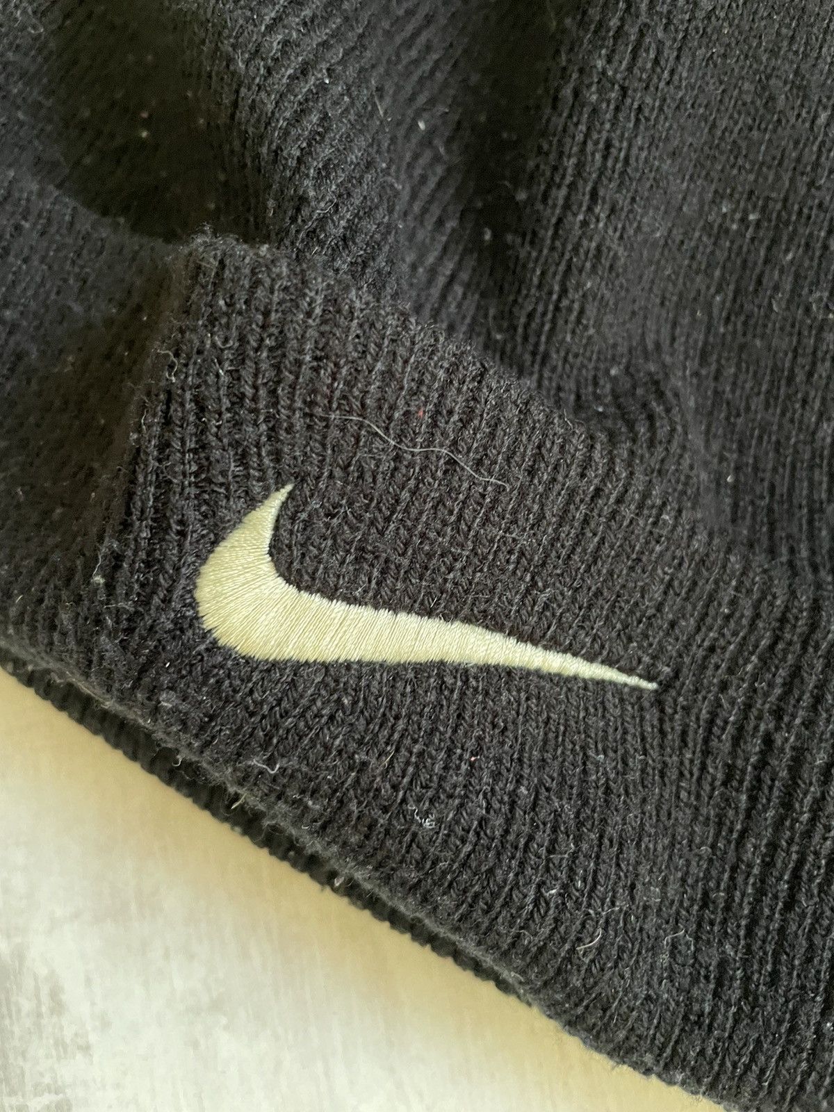 Nike × Vintage Vintage Nike 90’s Swoosh Hats Cap Y2K Black Size ONE SIZE - 3 Thumbnail