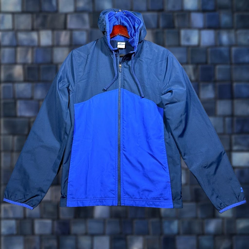 Starter Starter Jacket Windbreaker Zip Hood Pockets Logo 90s Blue Mens Small S Reg Regular Vintage? Size US S / EU 44-46 / 1 - 1 Thumbnail