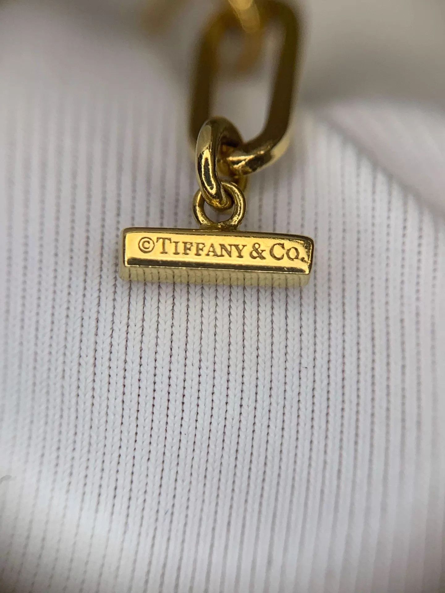 Tiffany & Co. Tiffany Rose Gold Purple Gem U-Necklace 45cm 13.45g Size ONE SIZE - 4 Thumbnail