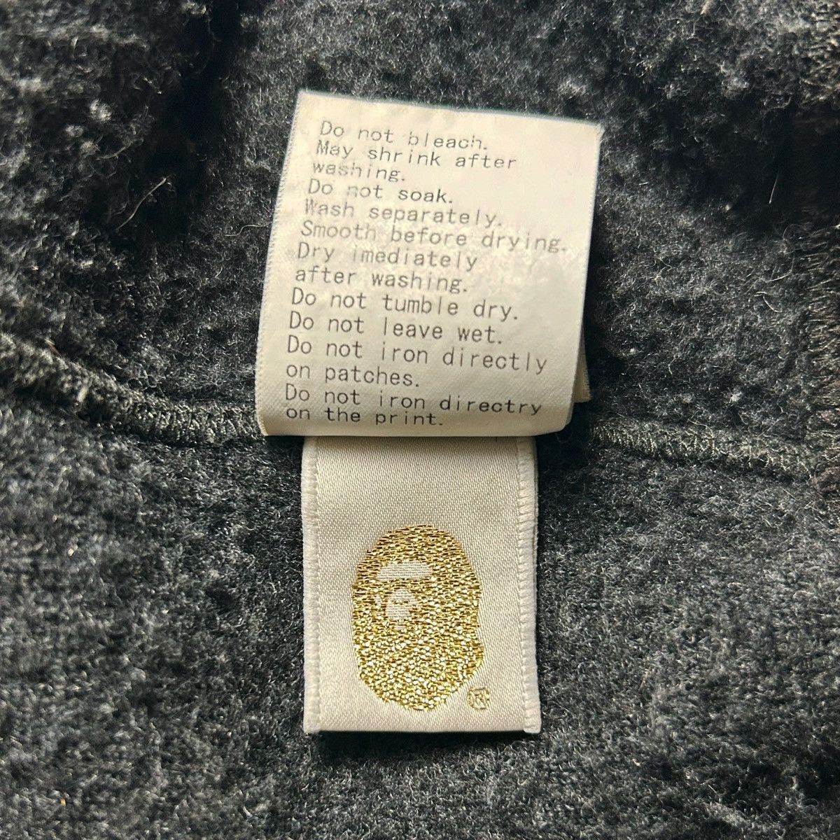 Bape Panda Fleece Full Zip Hoodie Size US M / EU 48-50 / 2 - 10 Thumbnail