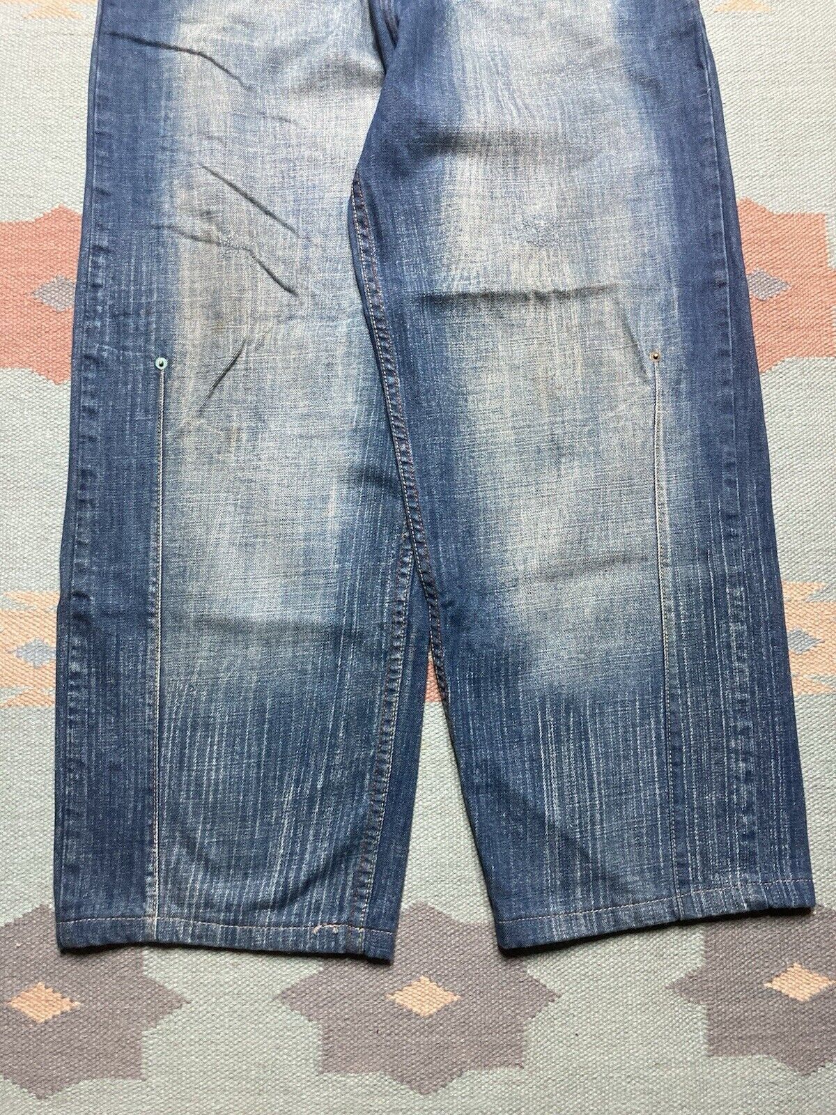 JNCO × Vintage VTG y2k baggy jeans wide skater faded southpole style 34x29 Size US 34 / EU 50 - 5 Thumbnail