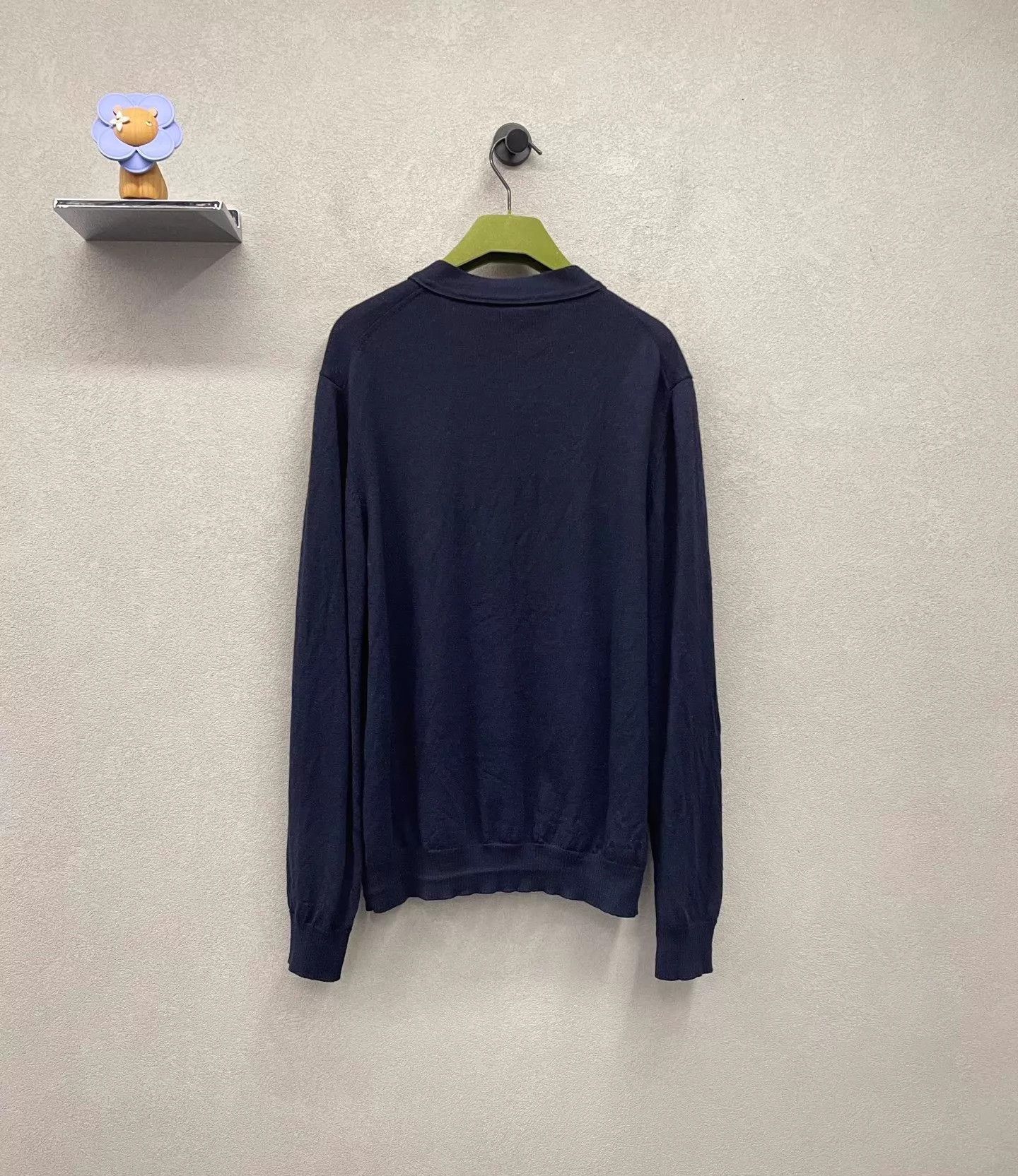 Gucci Gucci Navy Blue V - Neck Cardigan XXL Size US XXL / EU 58 / 5 - 2 Thumbnail