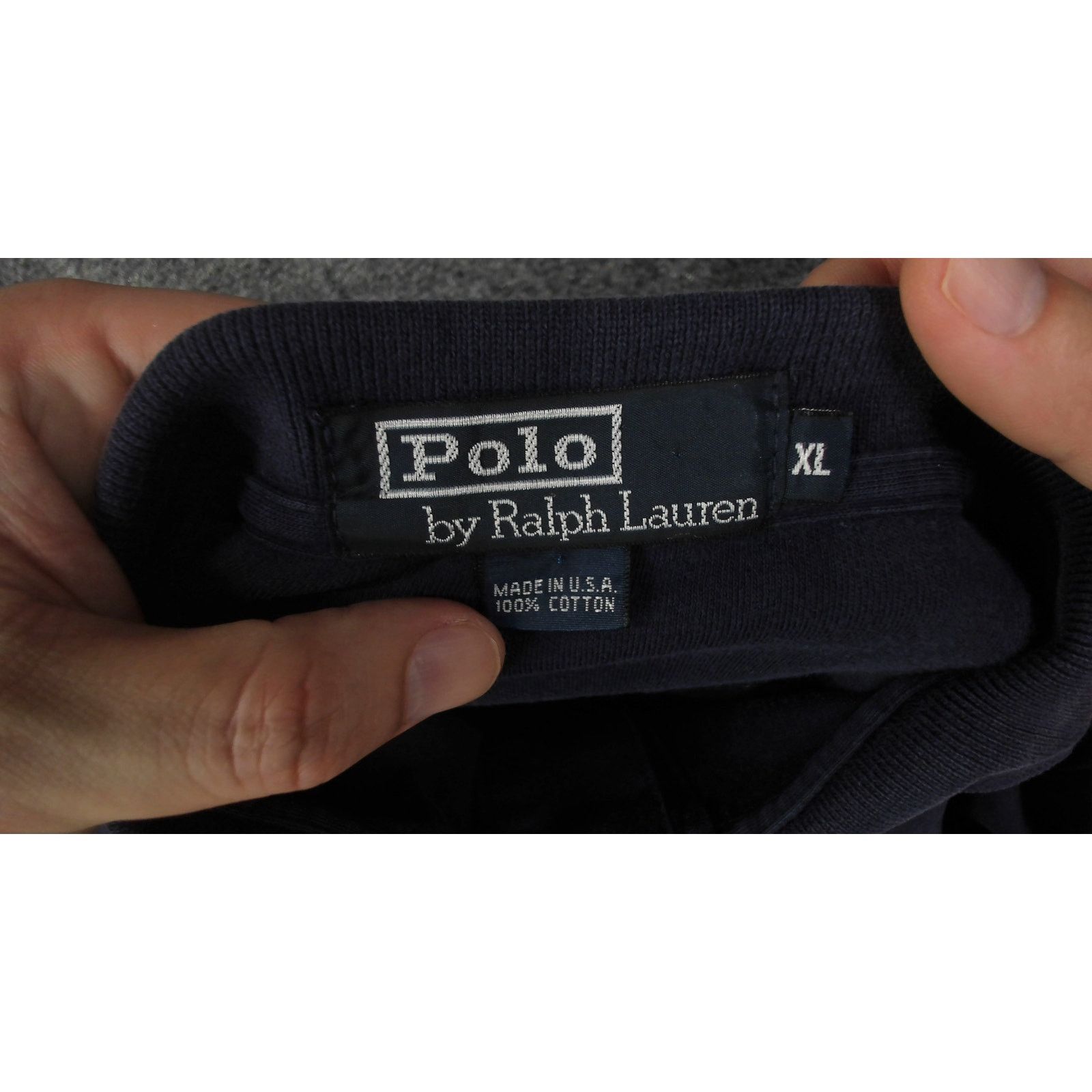 Polo Ralph Lauren Polo Ralph Lauren VTG 90s Sun Faded Boxy Golf Crest Polo XXL Size US XXL / EU 58 / 5 - 5 Thumbnail
