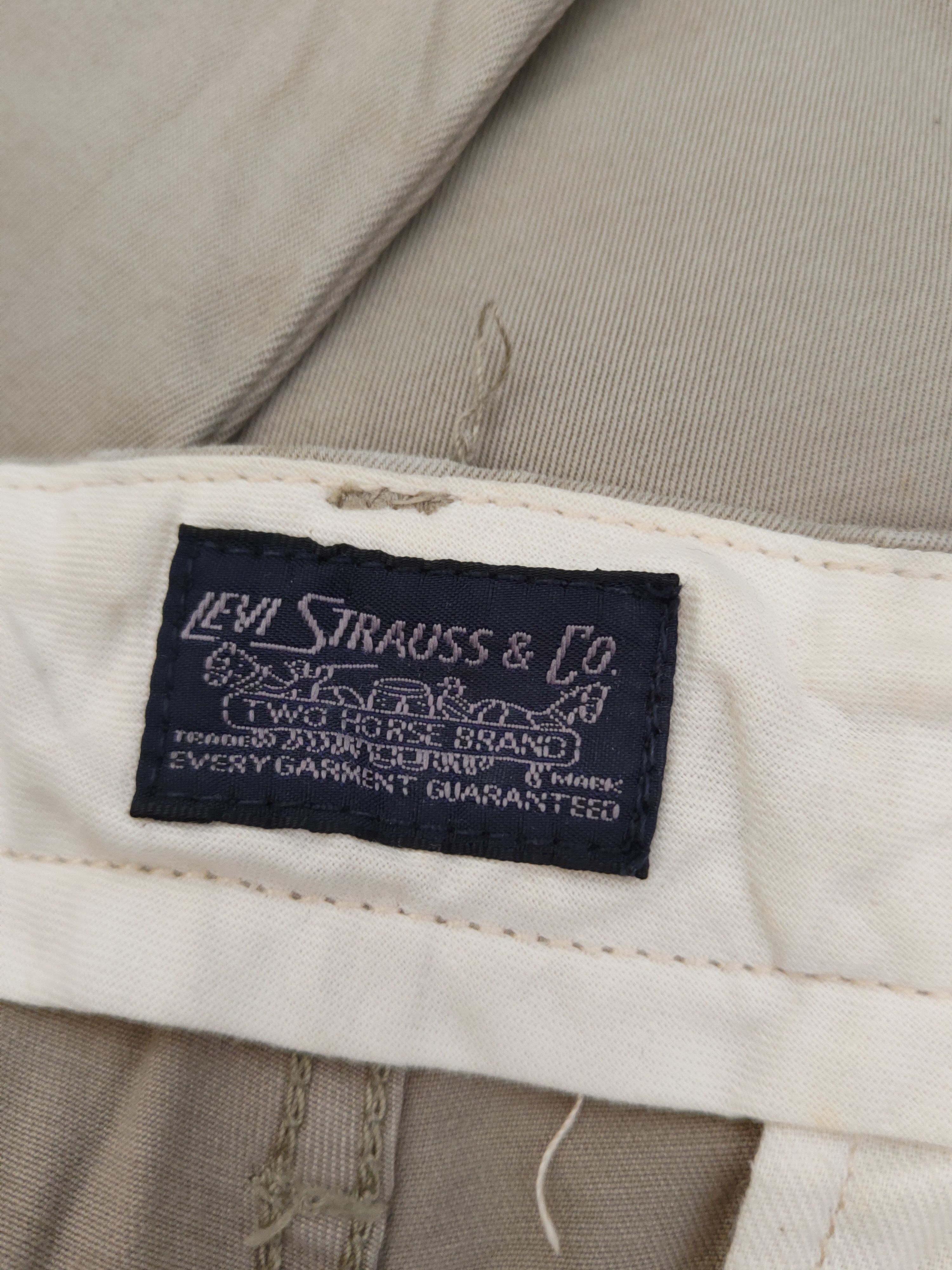Japanese Brand Levi's Beige Multipocket Casual Pants #W1046 Size US 32 / EU 48 - 17 Thumbnail