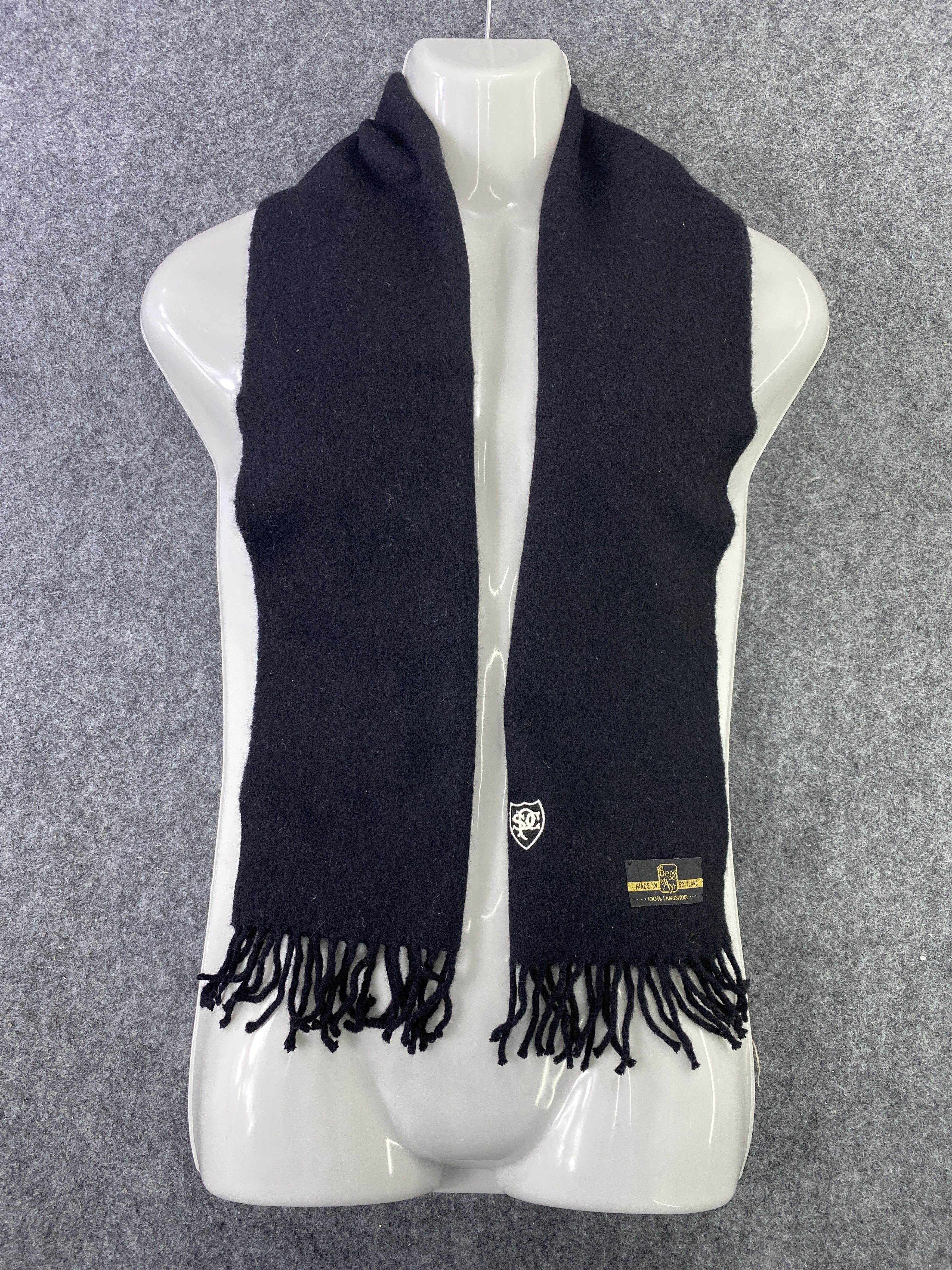 Begg x Co BEGG OF AYR LAMBSWOOL Scarf/Muffler/neckwear -T342 Size ONE SIZE - 2 Thumbnail