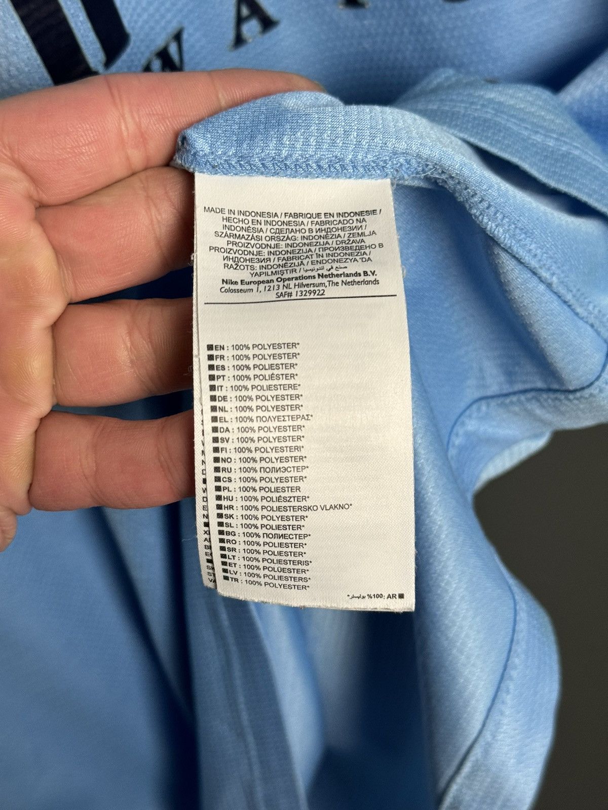 Nike Manchester City 13/14 Home Jesus Navas Football Jersey Size US M / EU 48-50 / 2 - 23 Thumbnail
