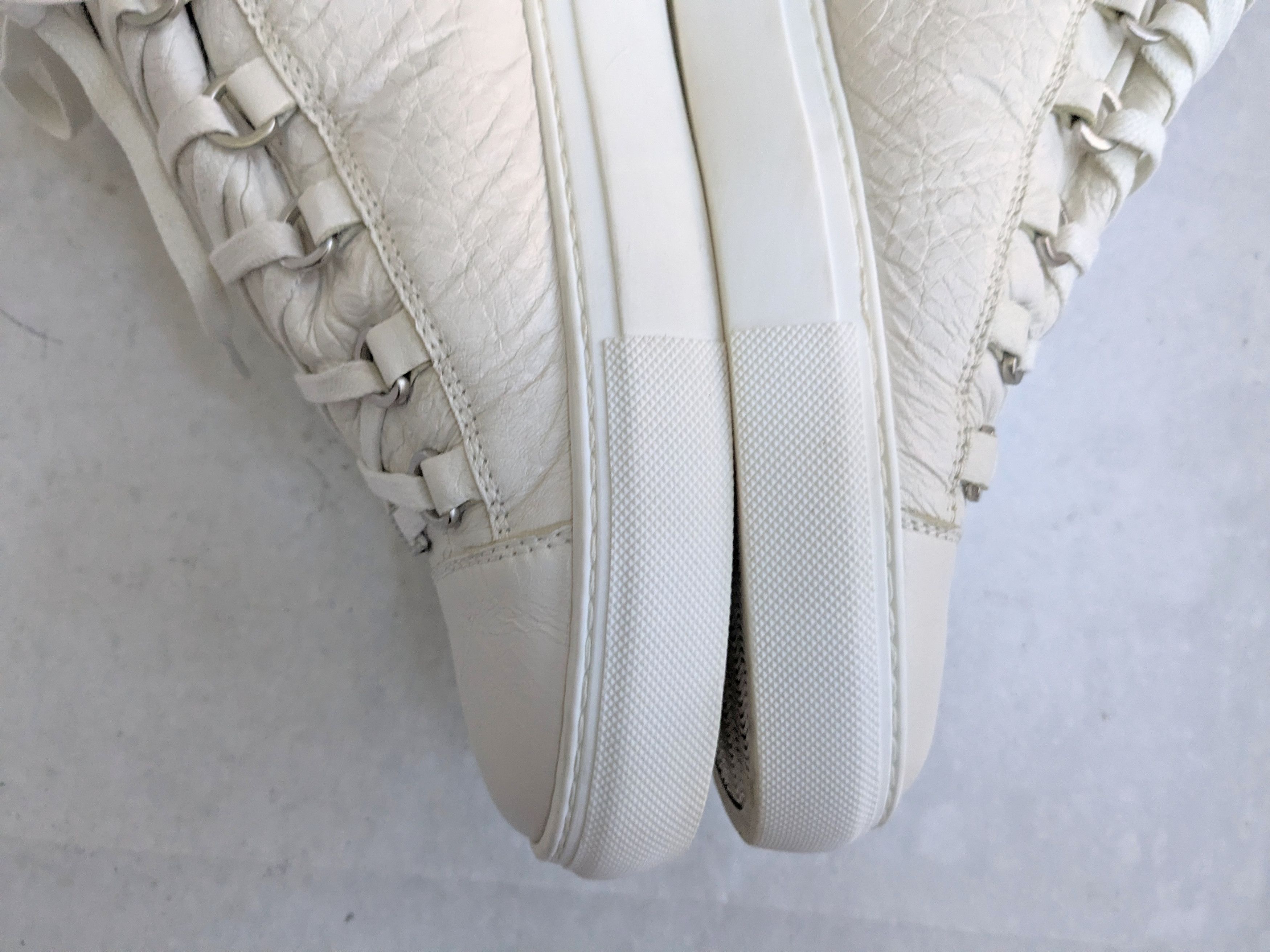 Balenciaga Balenciaga Arena Sneakers White 11 High Tops Leather Size US 11 / EU 44 - 11 Thumbnail