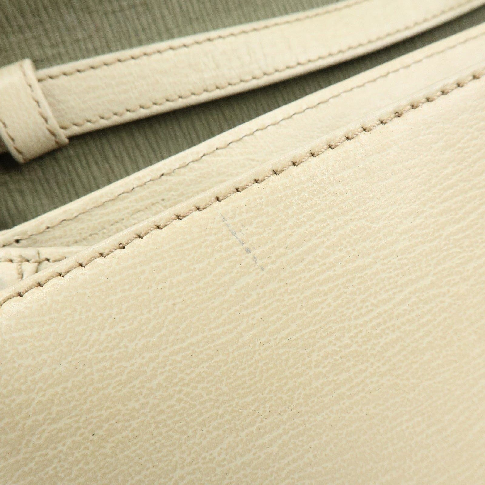 Loewe Loewe Velazquez Calfskin Handbag Beige Size ONE SIZE - 4 Thumbnail