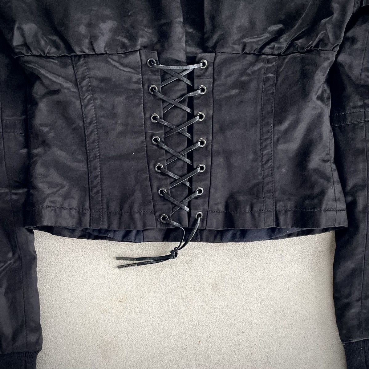 Jean Paul Gaultier Nylon Corset Jacket Size M / US 6-8 / IT 42-44 - 5 Thumbnail
