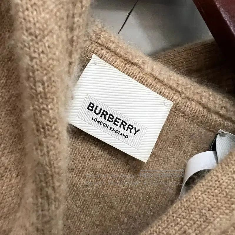 Burberry Burberry Spring Autumn Khaki Wool Hoodie. Size M / US 6-8 / IT 42-44 - 2 Thumbnail
