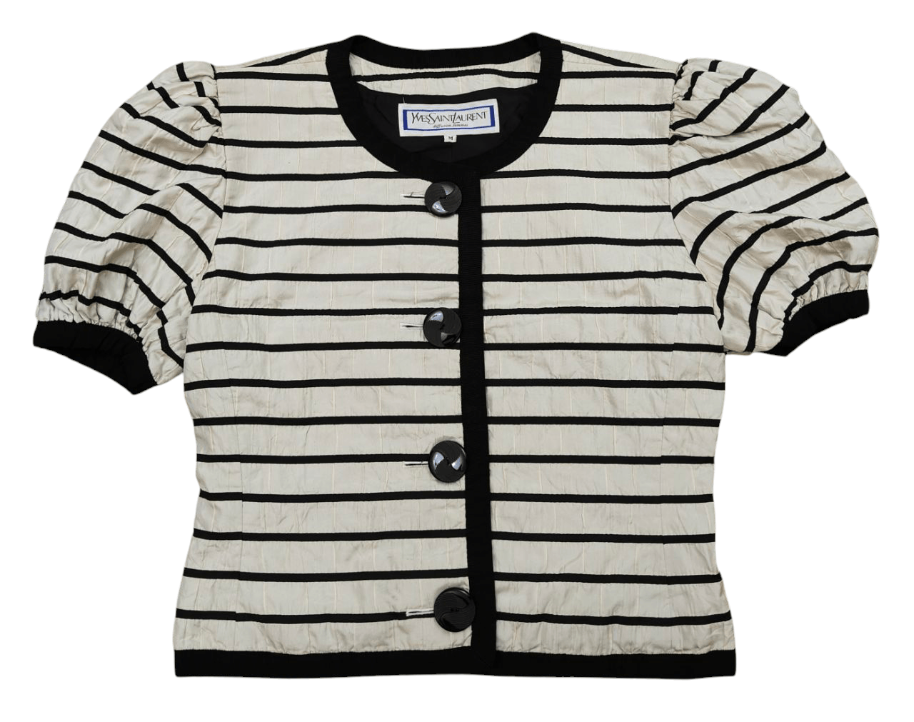 Yves Saint Laurent Yves Saint Laurent Button up Blouse Size M / US 6-8 / IT 42-44 - 1 Thumbnail