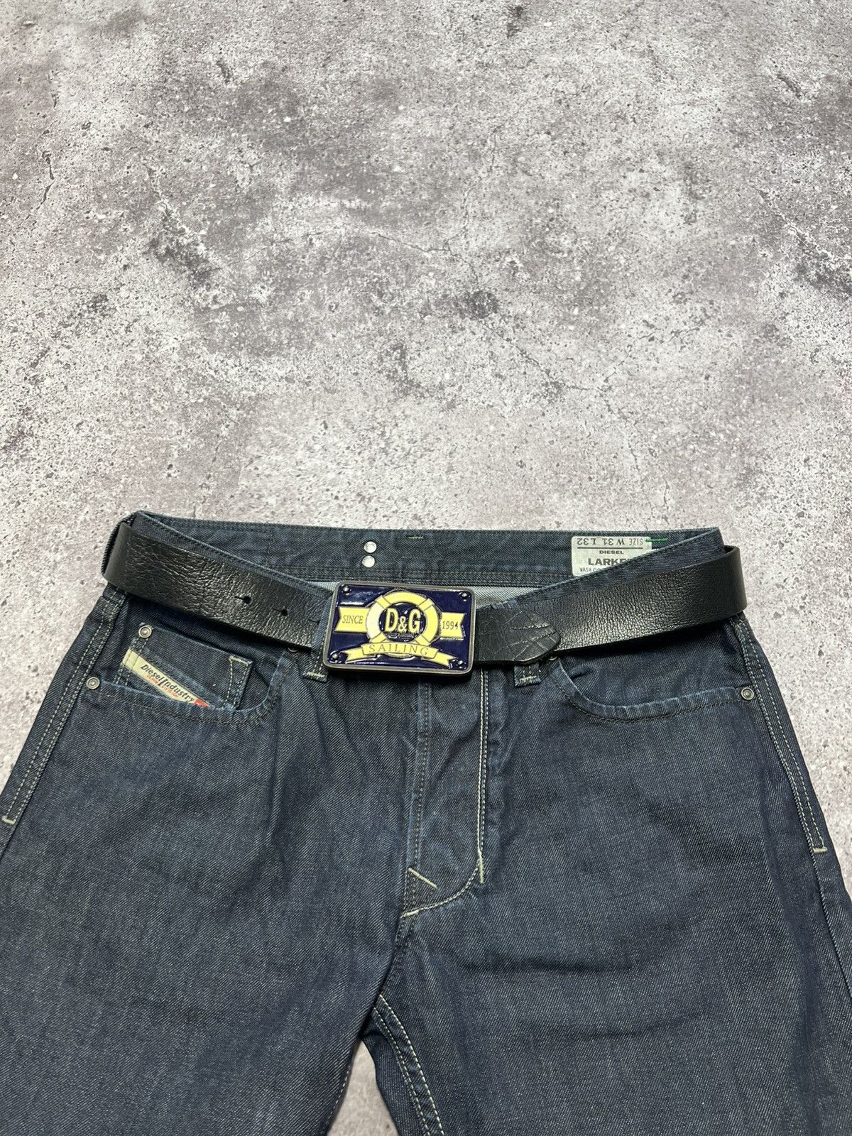 Dolce & Gabbana Vintage Y2k Dolce Gabbana Junya Watanabe Monogram Belt Logo Size ONE SIZE - 1 Thumbnail