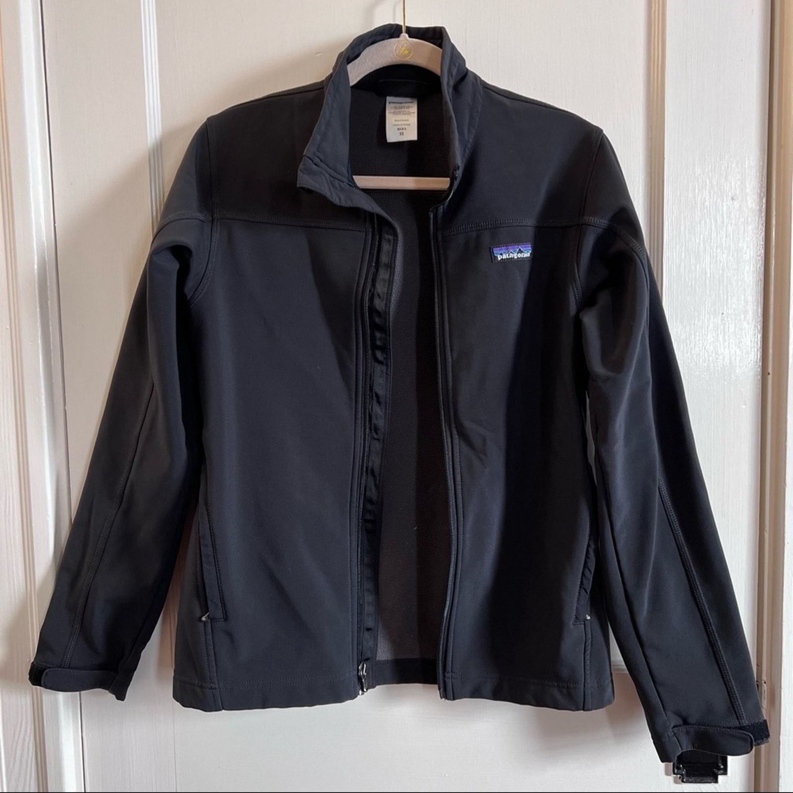Patagonia Patagonia Men's Black Softshell Fleece-Lined Jacket Size US XS / EU 42 / 0 - 13 Thumbnail
