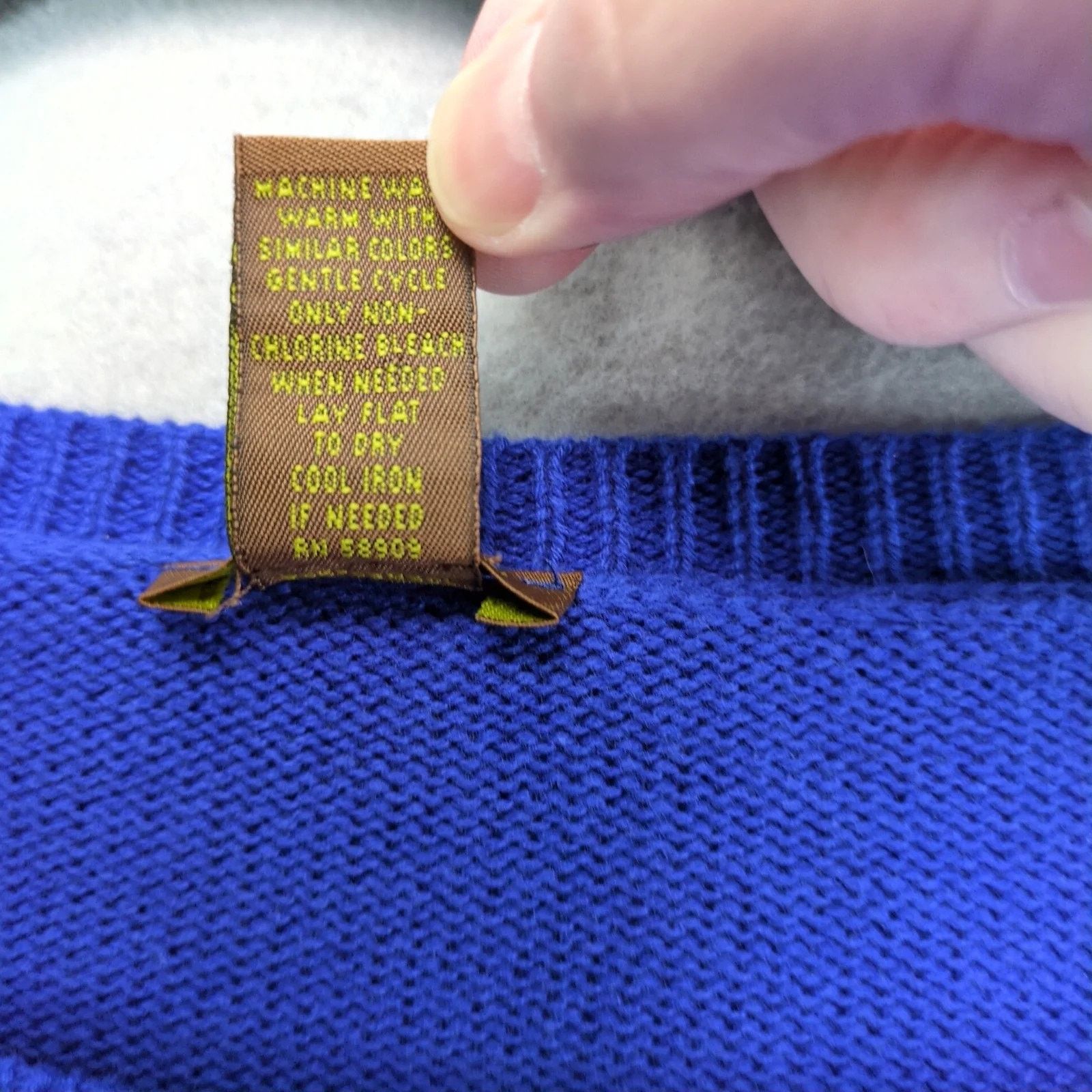 Other Copper Key Cute Fuzzy Fox Blue High-Low Sweater Women's L Size L / US 10 / IT 46 - 5 Thumbnail