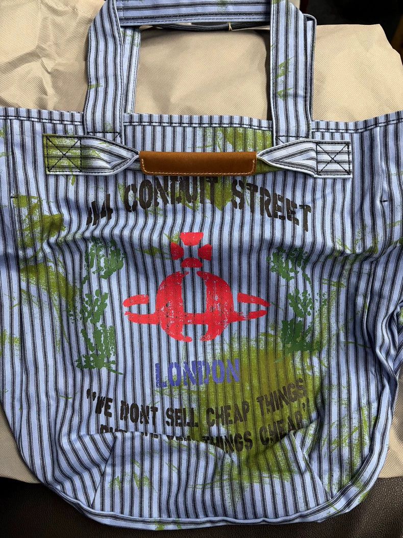 Vivienne Westwood Vivienne Westwood size os Striped tote bag Size ONE SIZE - 1 Thumbnail