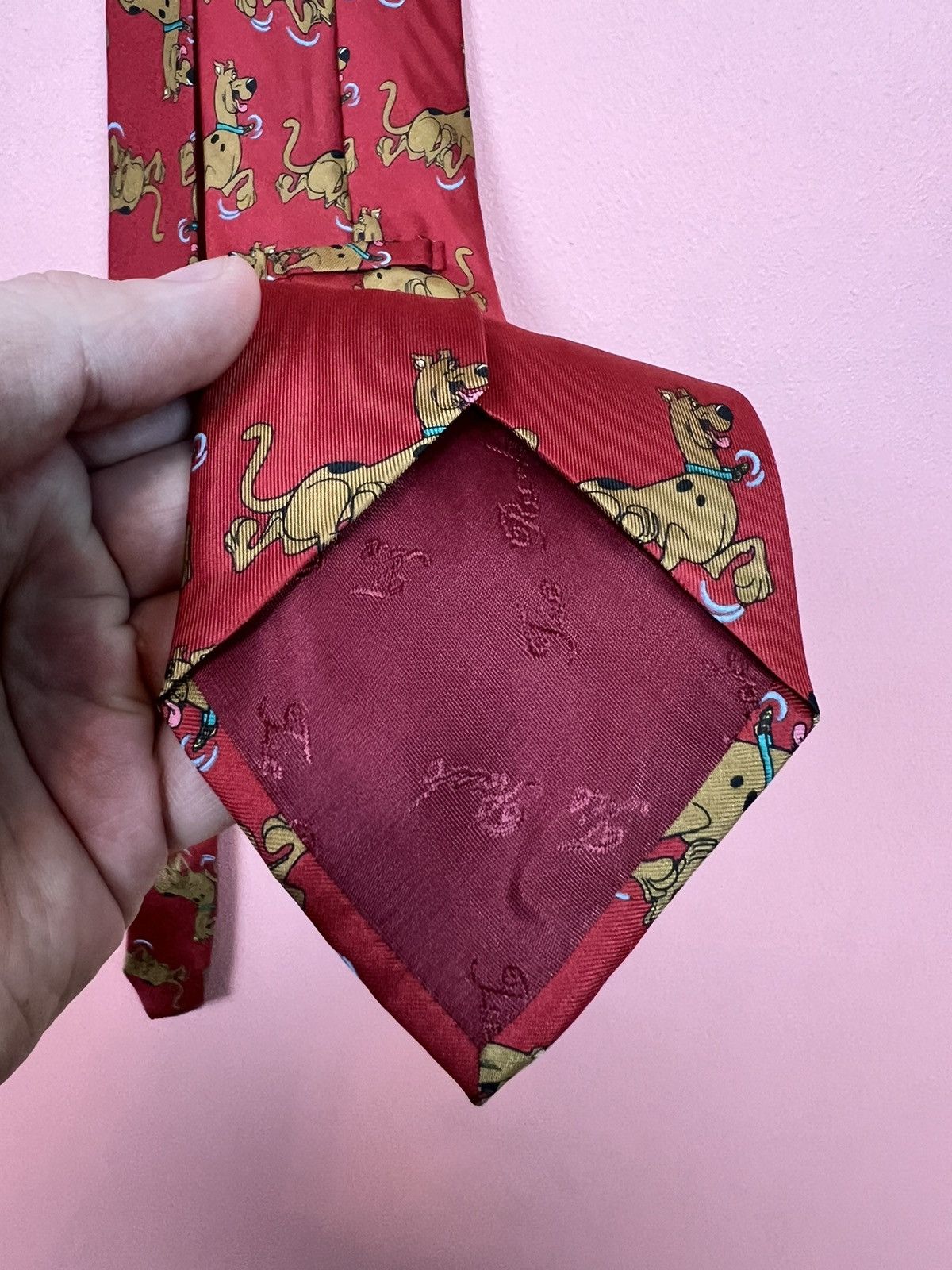 Cartoon Network The rack tie silk hanna-barbera scooby-doo Size ONE SIZE - 7 Thumbnail