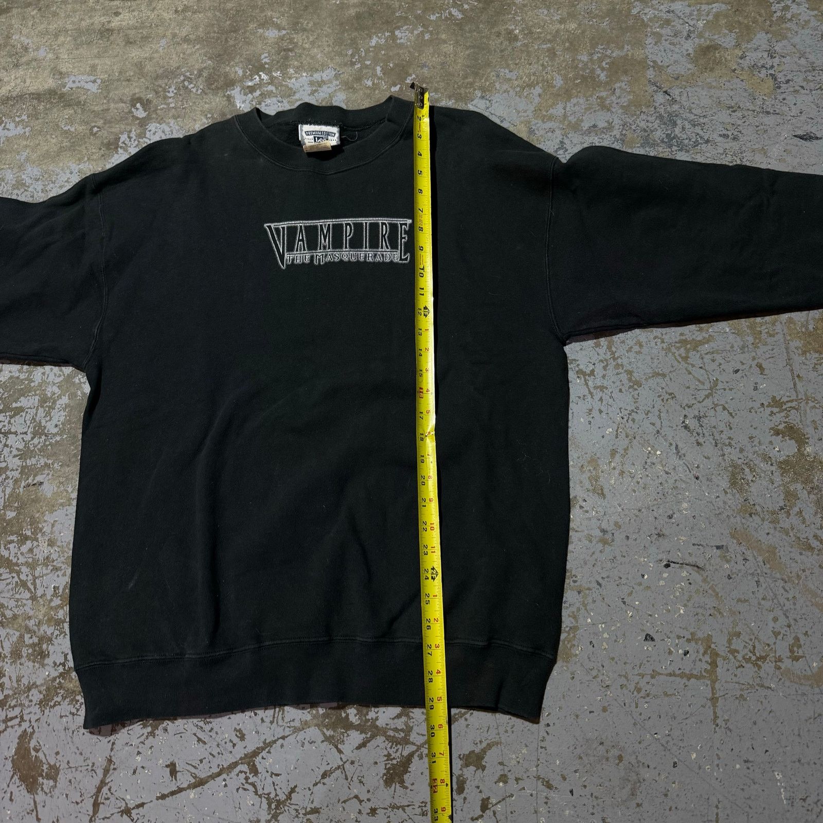 Vintage Vintage Vampire Masquerade Video Game Promo Crewneck Size US L / EU 52-54 / 3 - 7 Thumbnail