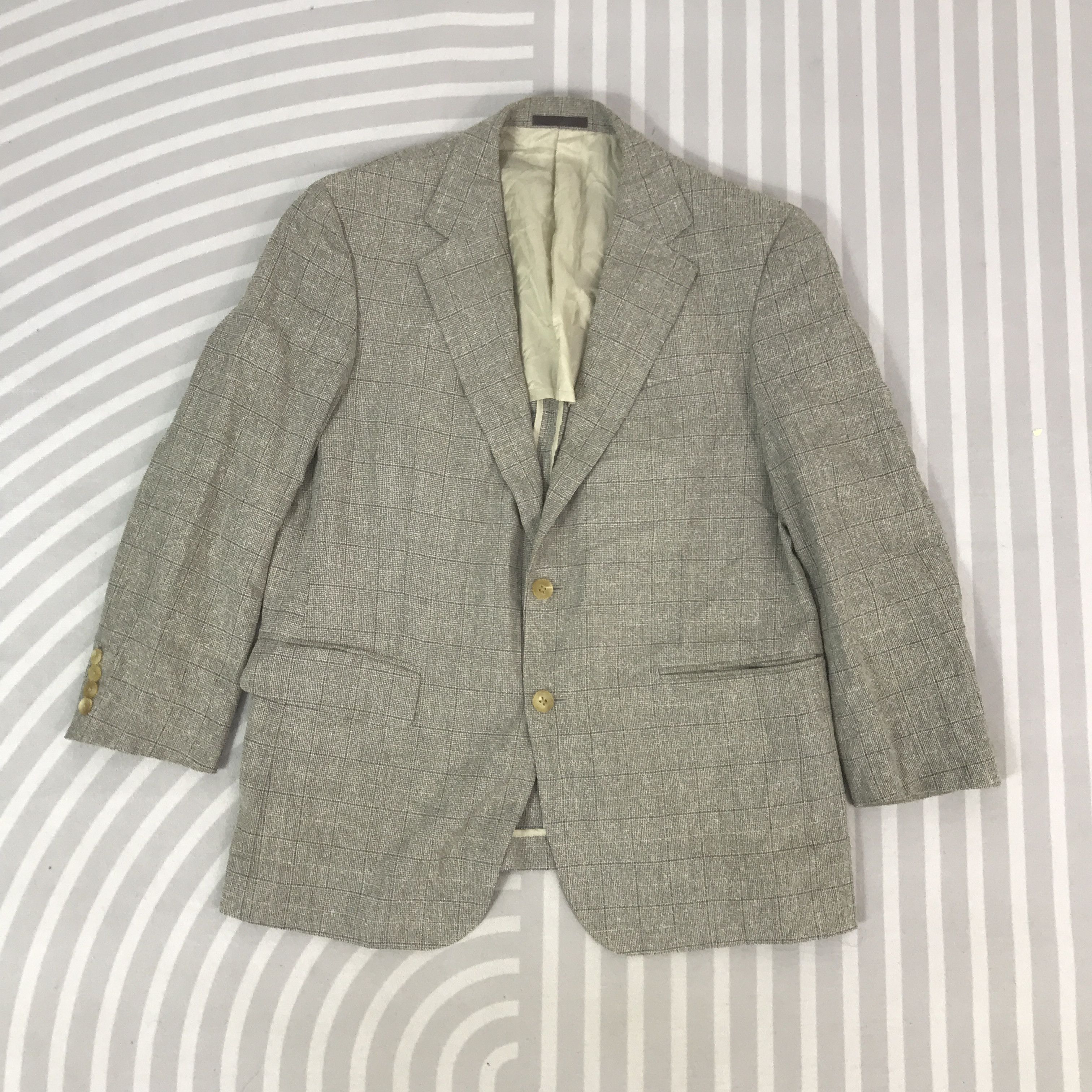 Burberry Vintage Burberry classic Blazer coat Jacket Size US L / EU 52-54 / 3 - 1 Thumbnail