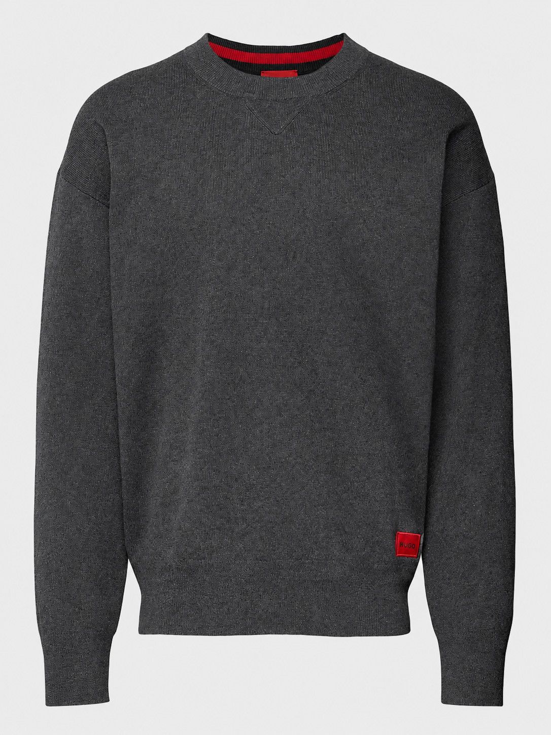 Hugo Boss Hugo Boss Mens Crewneck Sweater Size S Gray Size US S / EU 44-46 / 1 - 1 Thumbnail