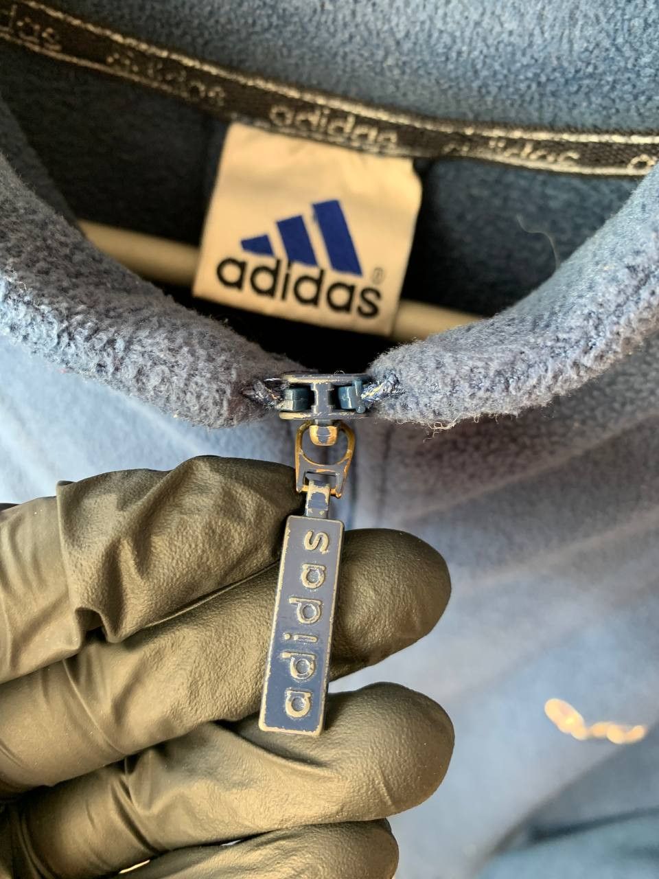 Adidas Adidas Vintage Retro 80s Full Zip Fleece Sweater Jacket Size US XL / EU 56 / 4 - 11 Thumbnail