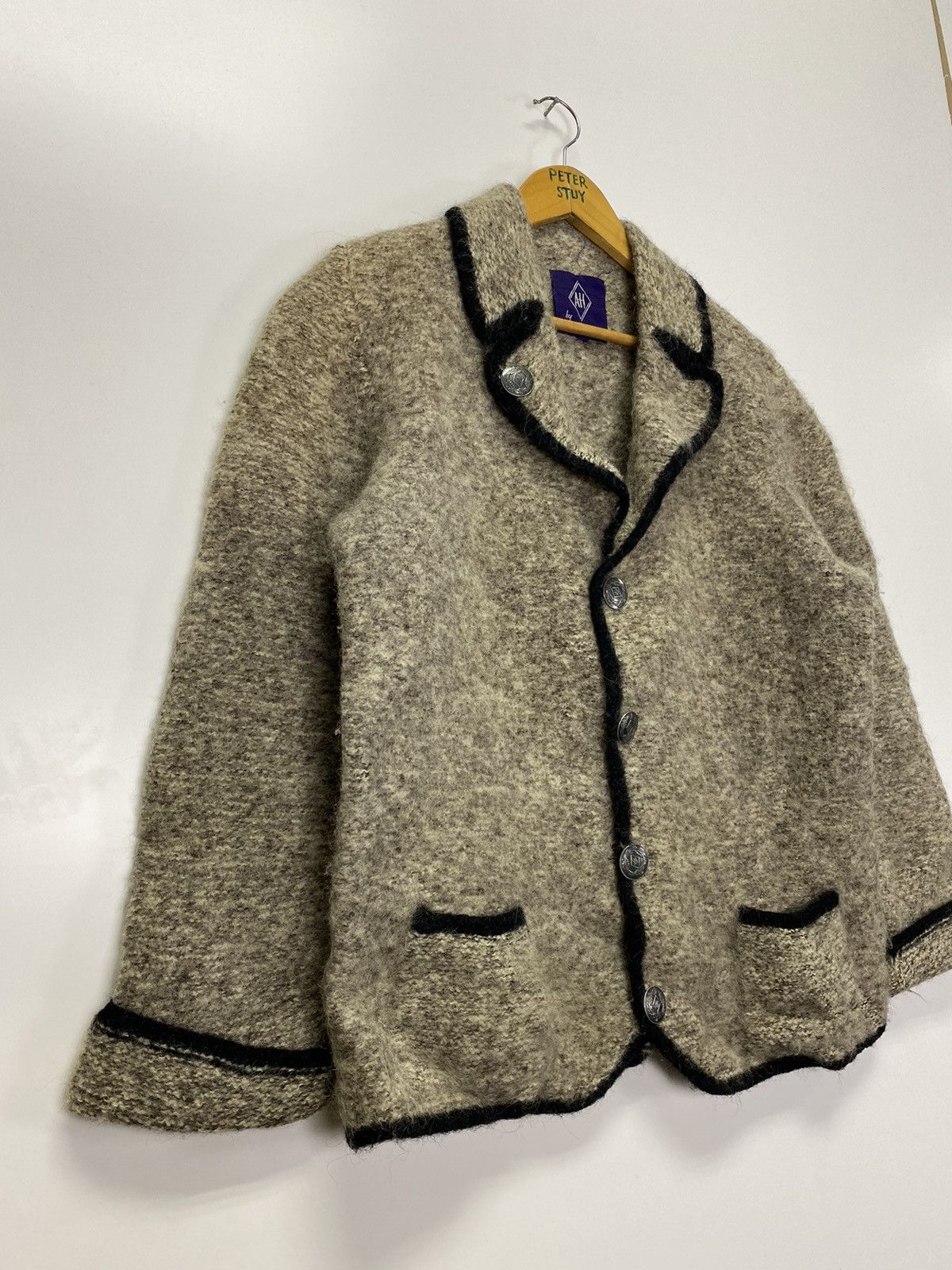 ABAHOUSE × Designer Abah House By Avon House Mohair Jacket Size US M / EU 48-50 / 2 - 4 Thumbnail