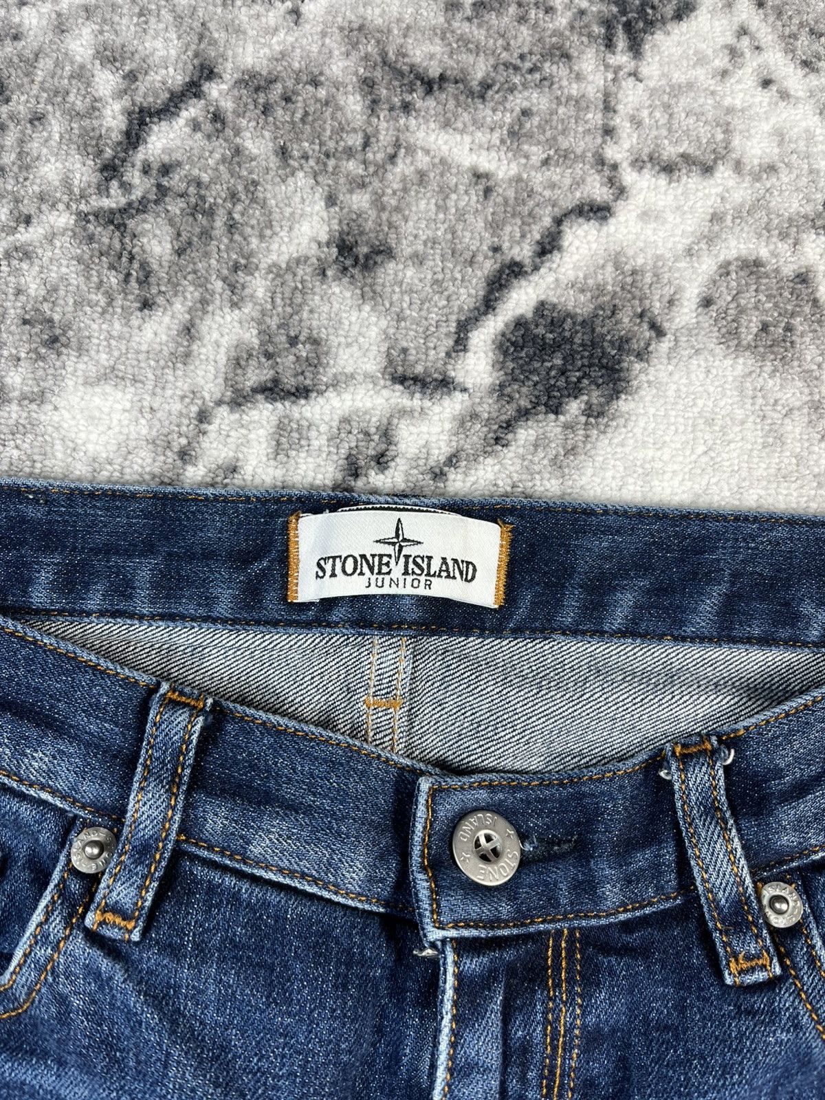 Stone Island Stone Island Junior Slim Denim Jeans 14Y 164cm Size US 30 / EU 46 - 7 Thumbnail