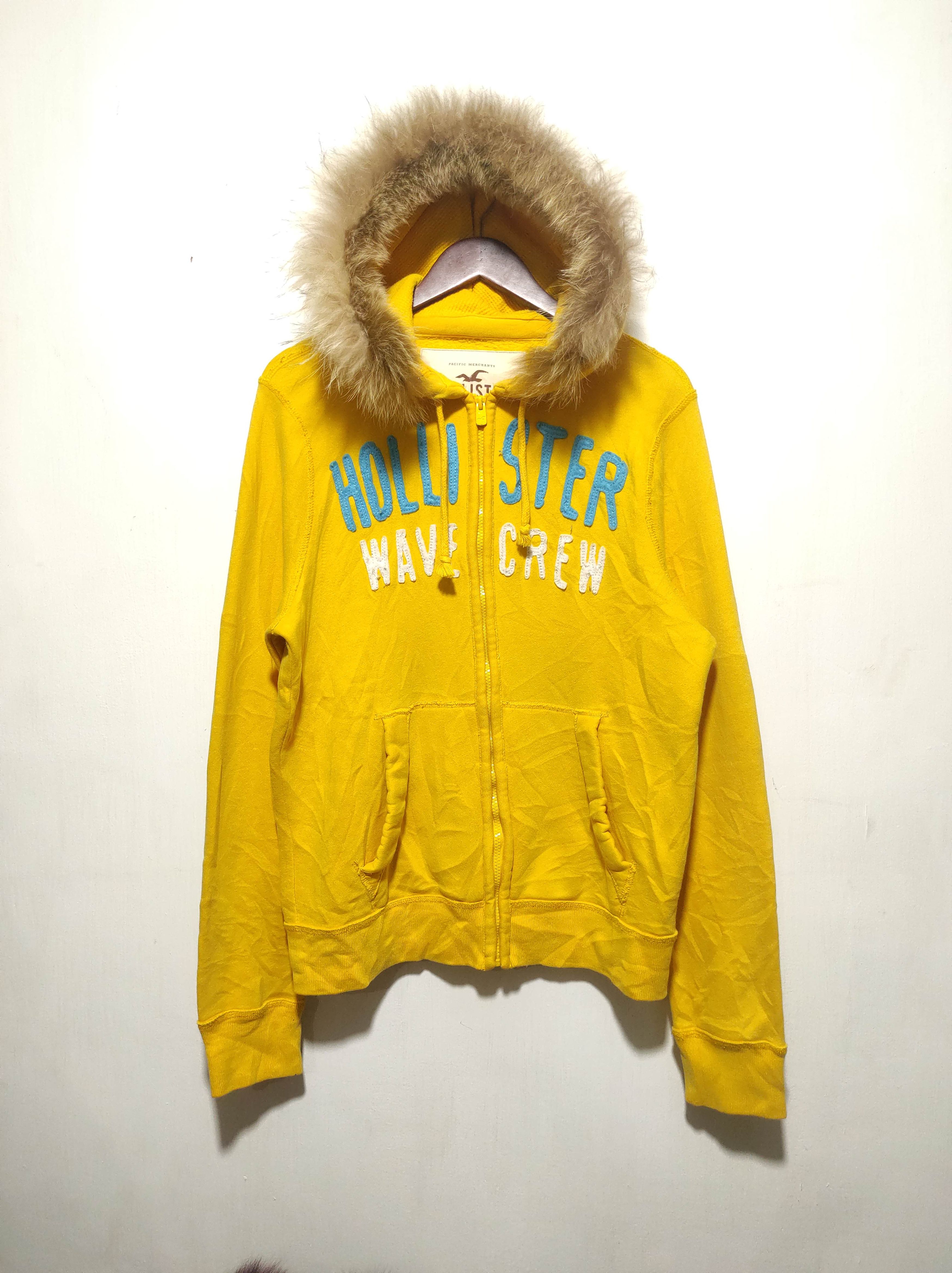 If Six Was Nine Hollister Fur Hoodie IfSixWasNine LGB style Yellow Size US M / EU 48-50 / 2 - 3 Thumbnail