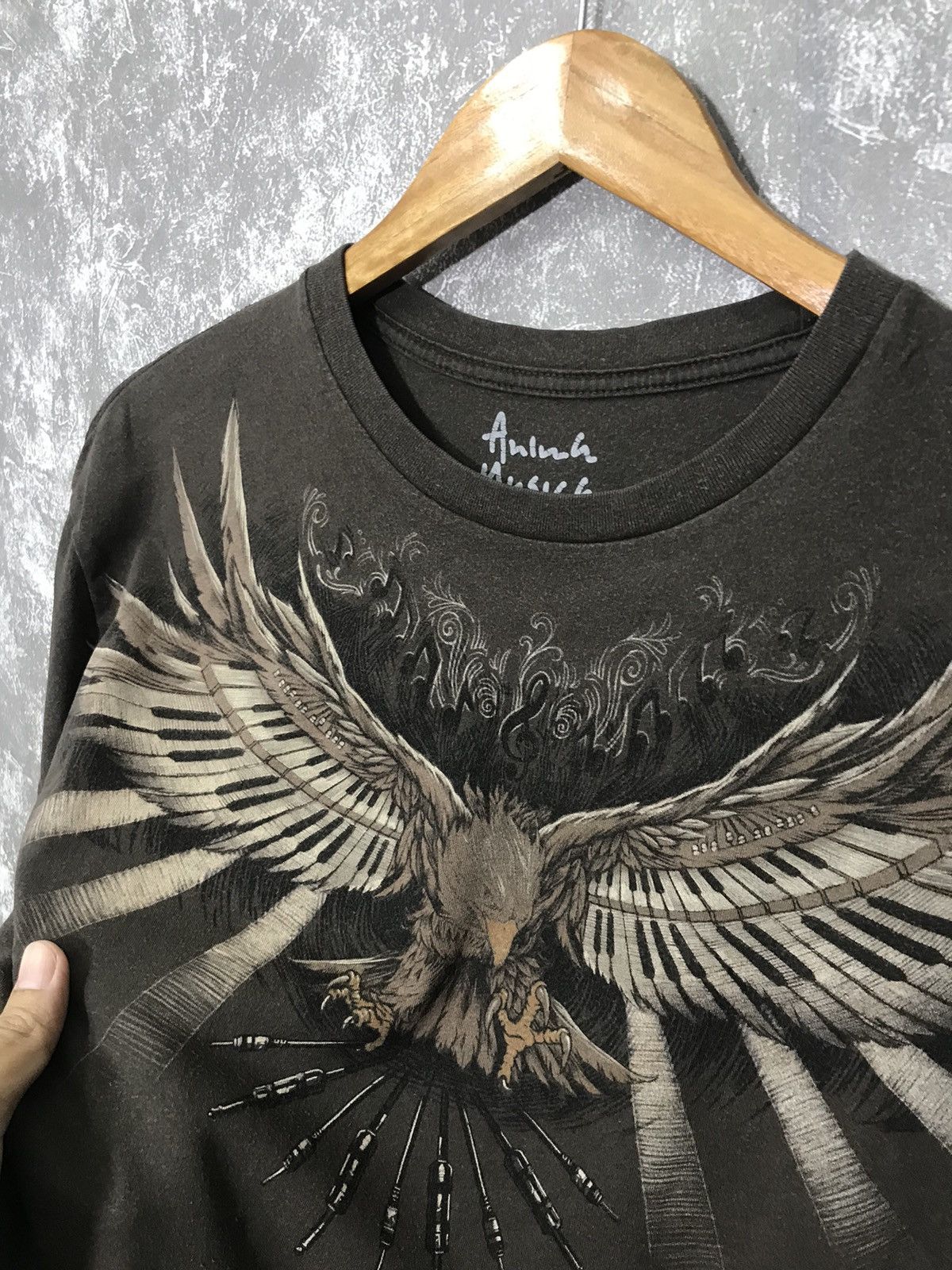 Affliction Affliction Eagle Y2K Graphic Tee Size US M / EU 48-50 / 2 - 5 Thumbnail