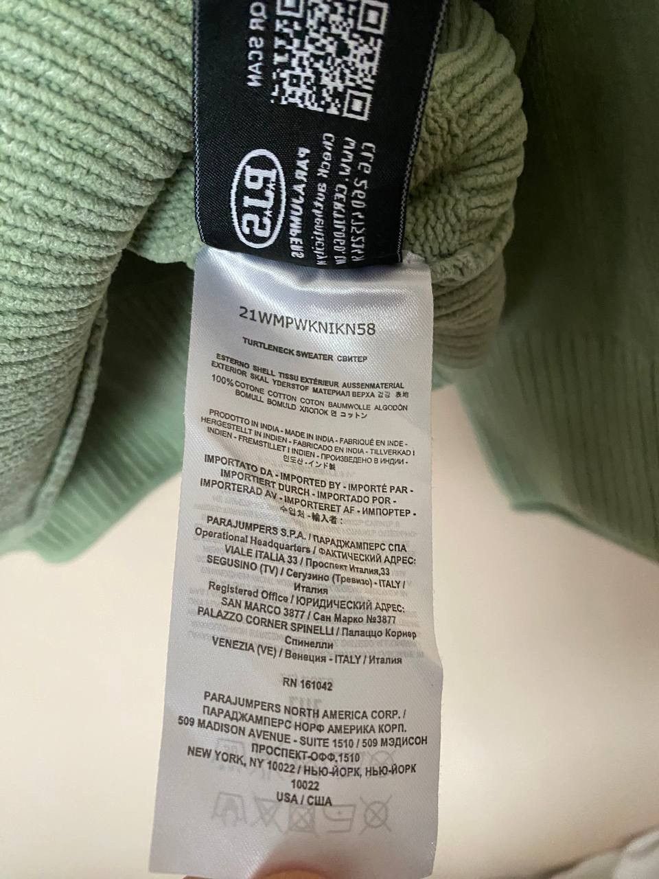 Parajumpers Parajumpers TURTLENECK SWEATER size L Size L / US 10 / IT 46 - 11 Thumbnail