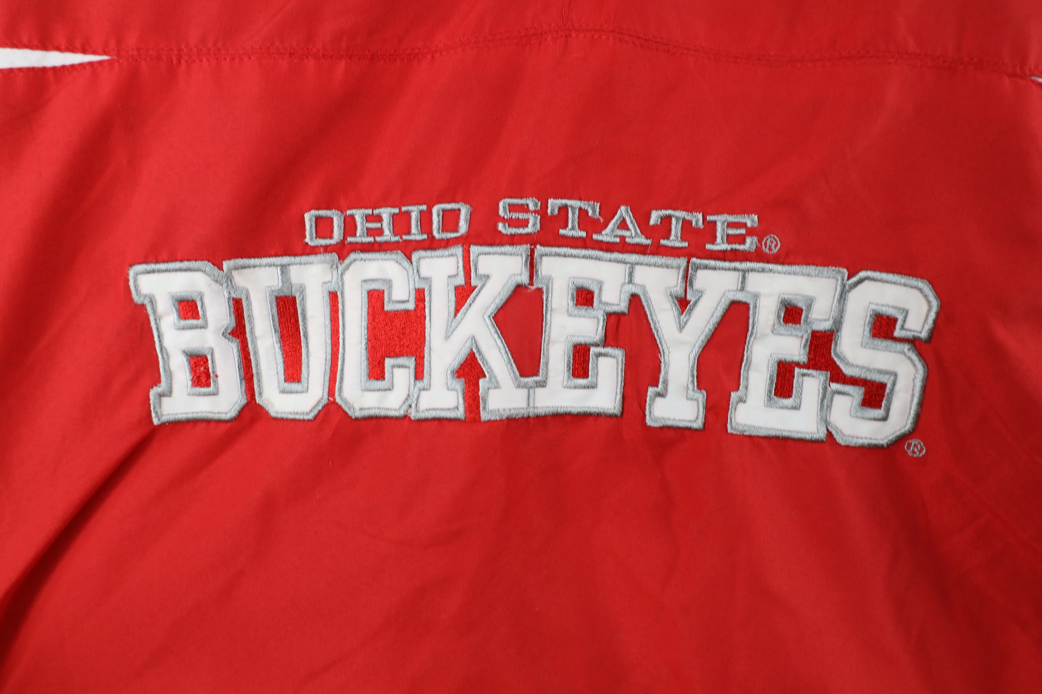 Starter × Vintage Vintage Starter Ohio State University Lined Pullover Jacket Size US M / EU 48-50 / 2 - 5 Thumbnail