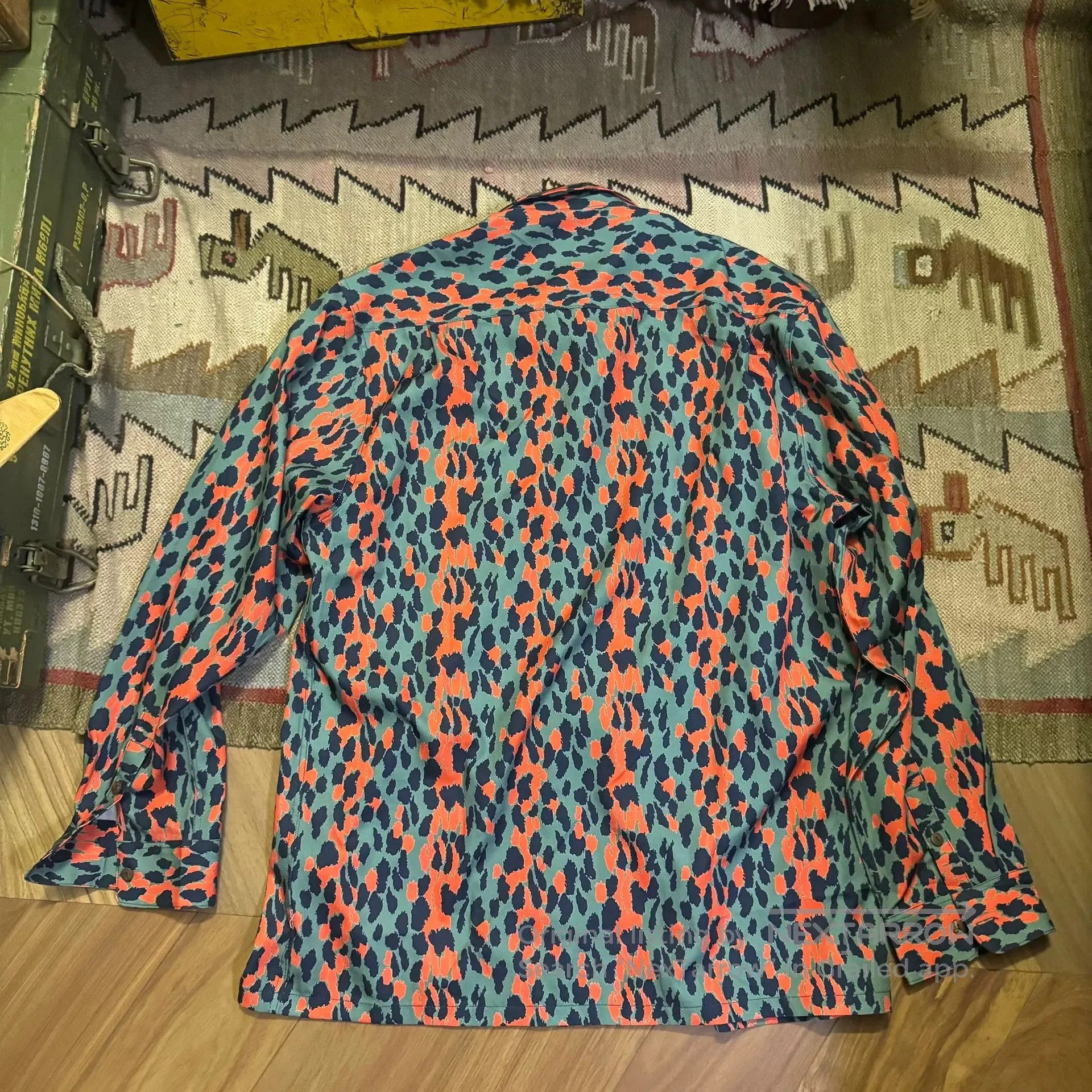 Comme des Garcons Wacko Maria Leopard Print Hawaiian Shirt. Size US M / EU 48-50 / 2 - 3 Thumbnail