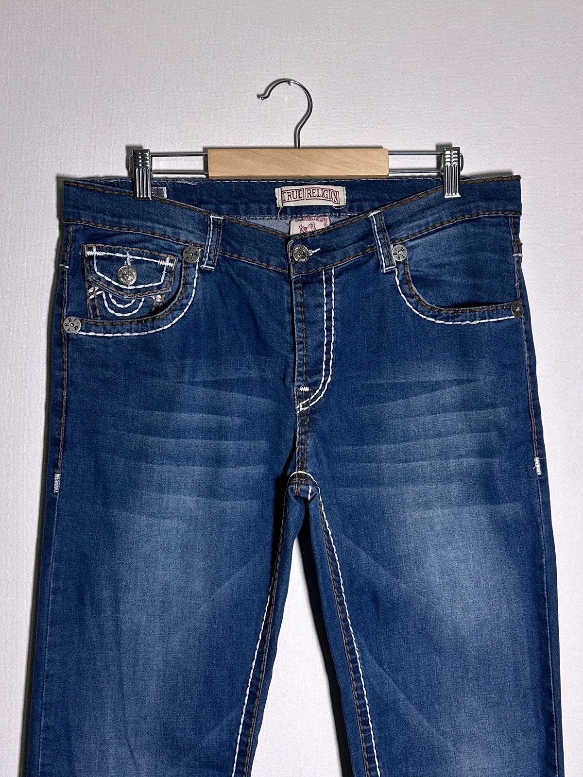 True Religion True Religion Vintage Y2K Super T Jeans Size US 36 / EU 52 - 4 Thumbnail