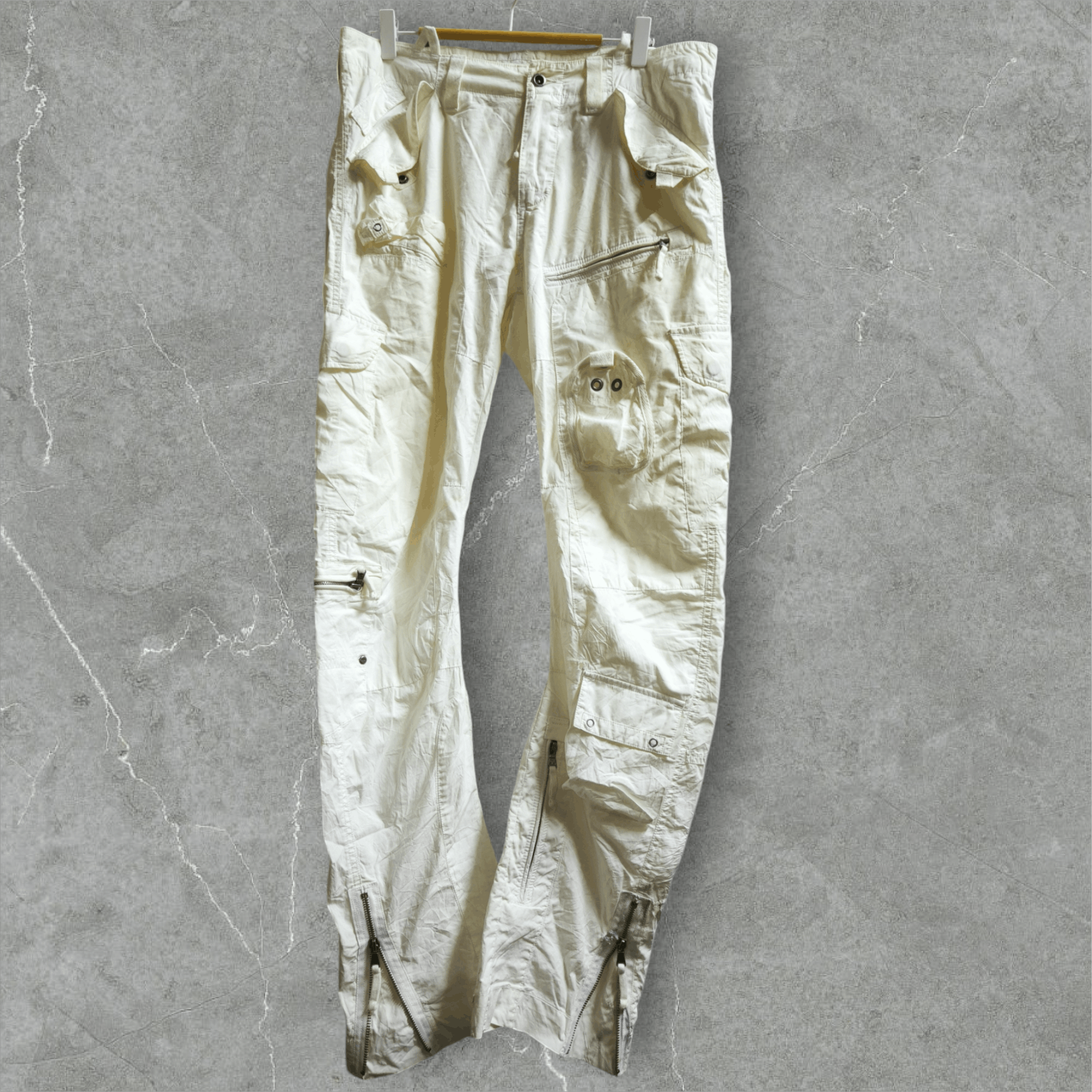 Polo Ralph Lauren × RLX Ralph Lauren × Ralph Lauren Tactical Multi Pocket Bondage Flare Wide Leg Size US 34 / EU 50 - 2 Thumbnail