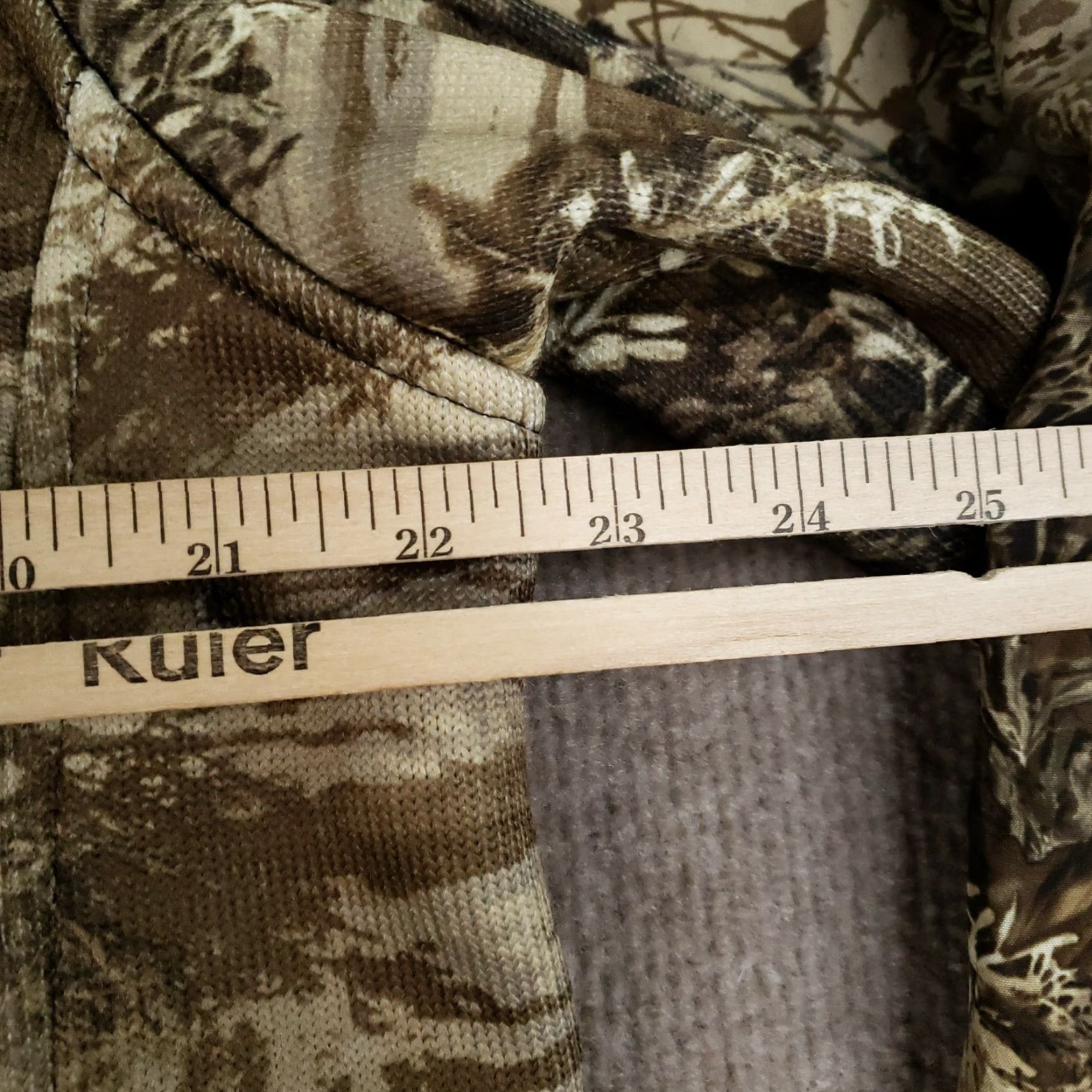 Realtree Realtree Jacket Mens Medium Green Brown Camouflage Full Zip Mock Neck Casual Size US M / EU 48-50 / 2 - 3 Thumbnail