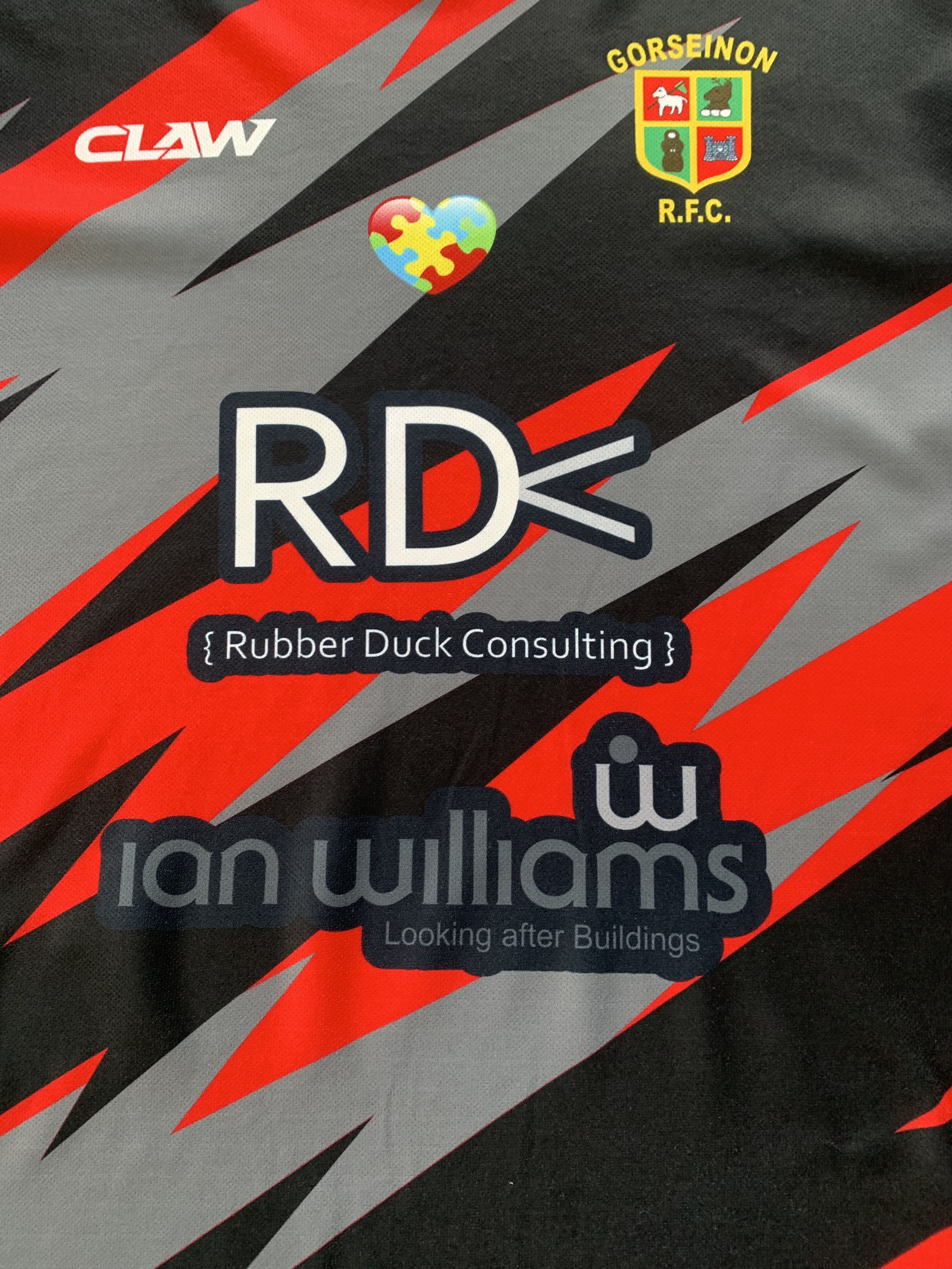 Other Claw 40 Gorseinon R.F.C. Rugby Shirt Size US M / EU 48-50 / 2 - 6 Thumbnail