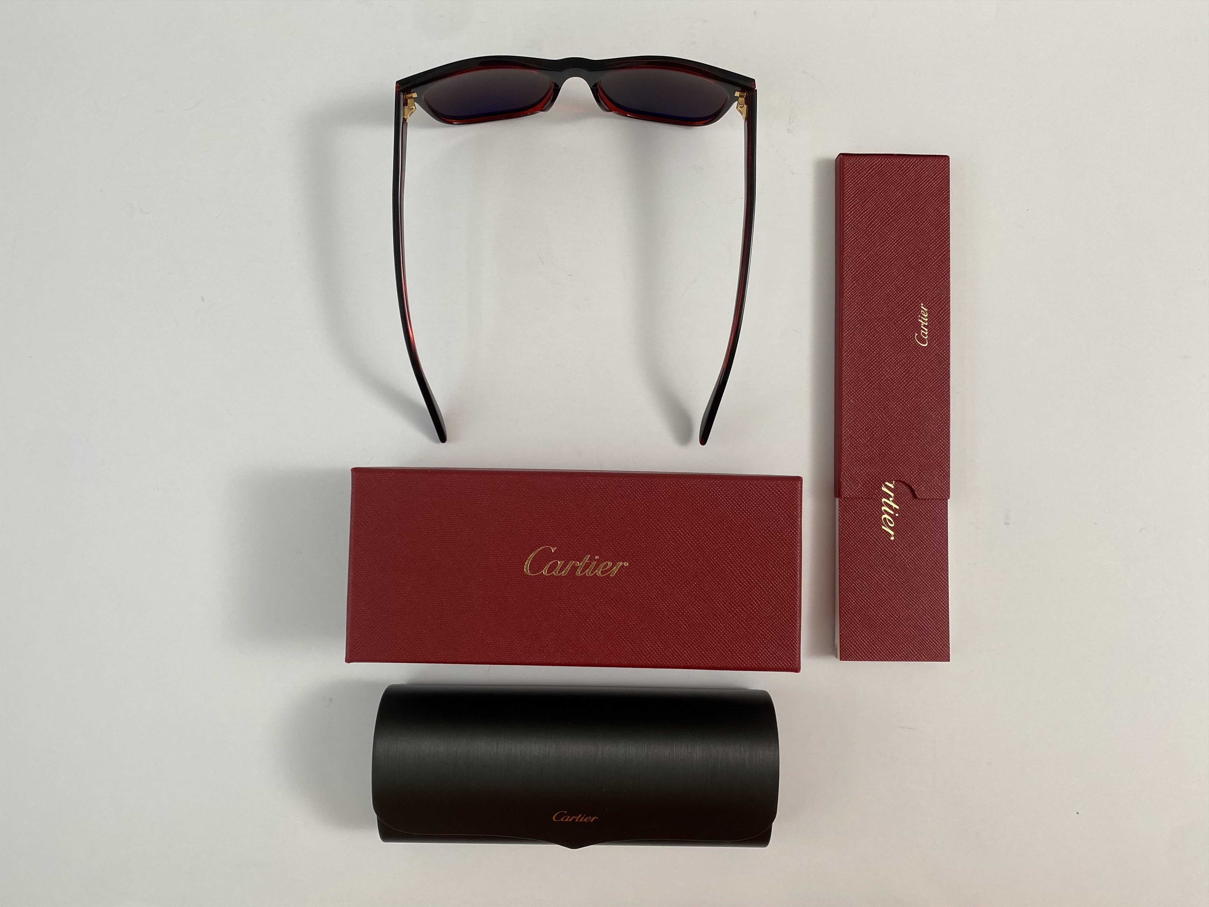 Cartier Cartier Square Frame Sunglasses Size ONE SIZE - 7 Thumbnail