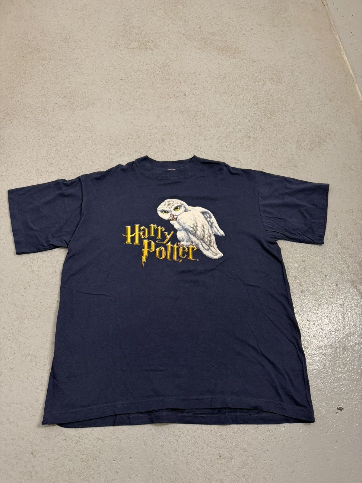 Vintage Vintage 2001 Harry Potter Owl Movie Promo Hanes T-Shirt Size US L / EU 52-54 / 3 - 3 Thumbnail